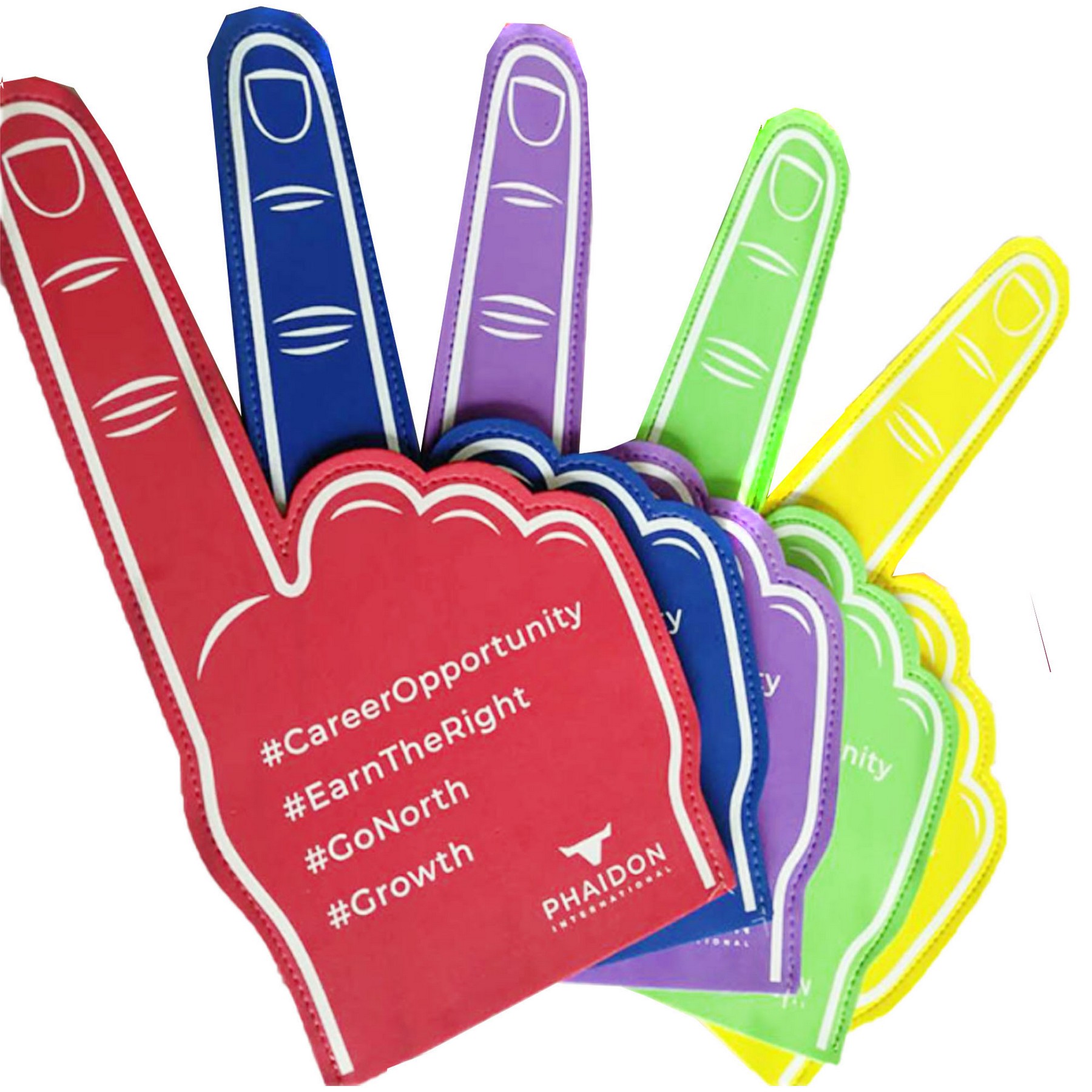 Foam Cheer Fingers Gloves 3