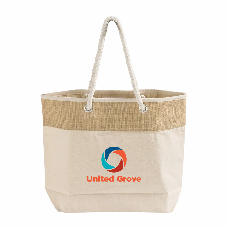 Ridgecrest Rope Handle Canvas Tote Bag 4