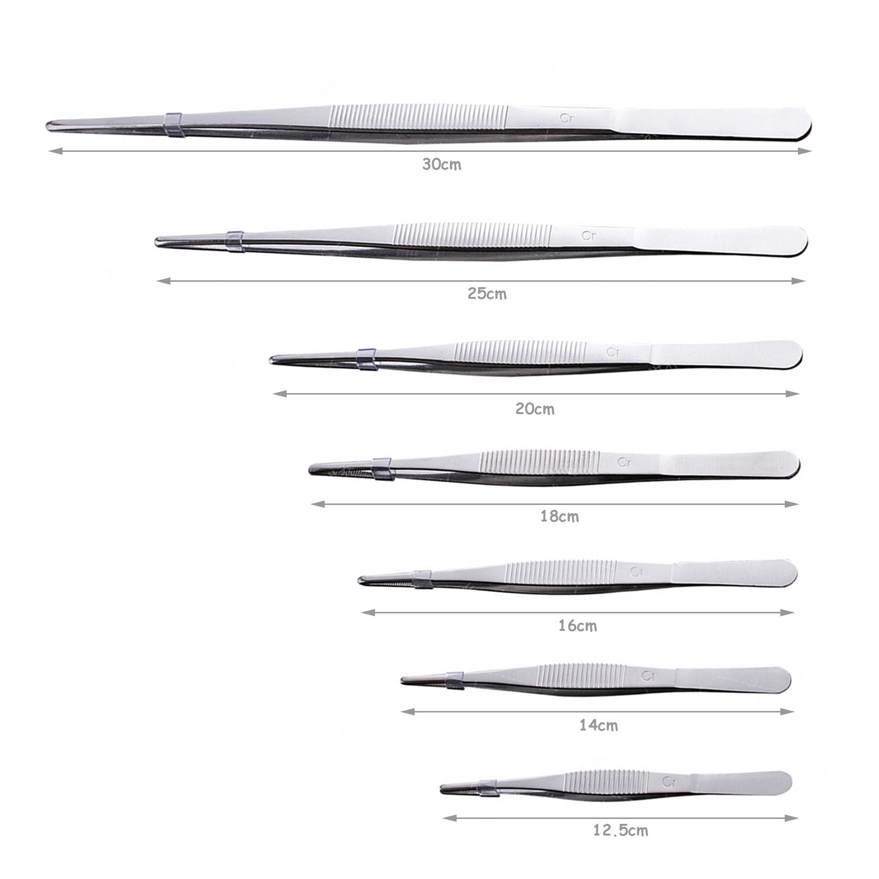 4.92 Inch Straight Tweezers 7