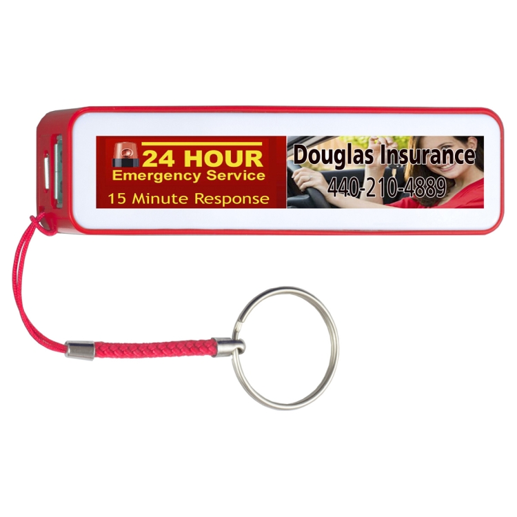 "In Charge" PB200 UL Listed 2200 mAh Portable Lithium Ion Power Bank Charger PB1004 12