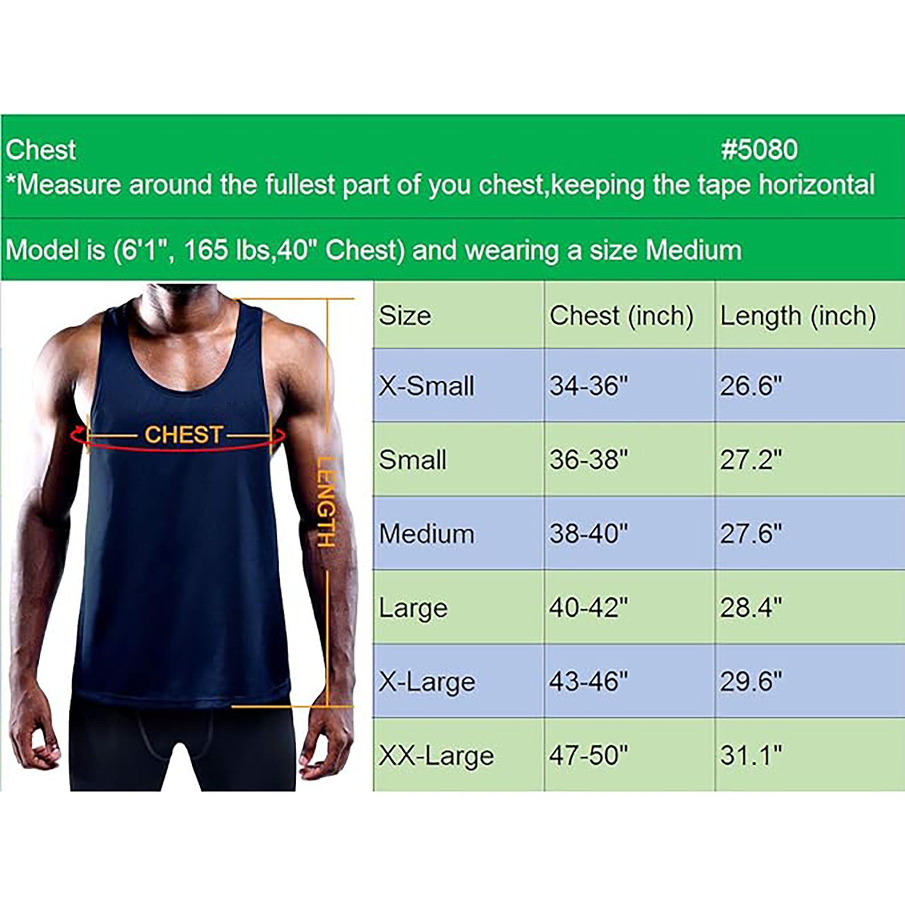 Men's Running Tank Top 1
