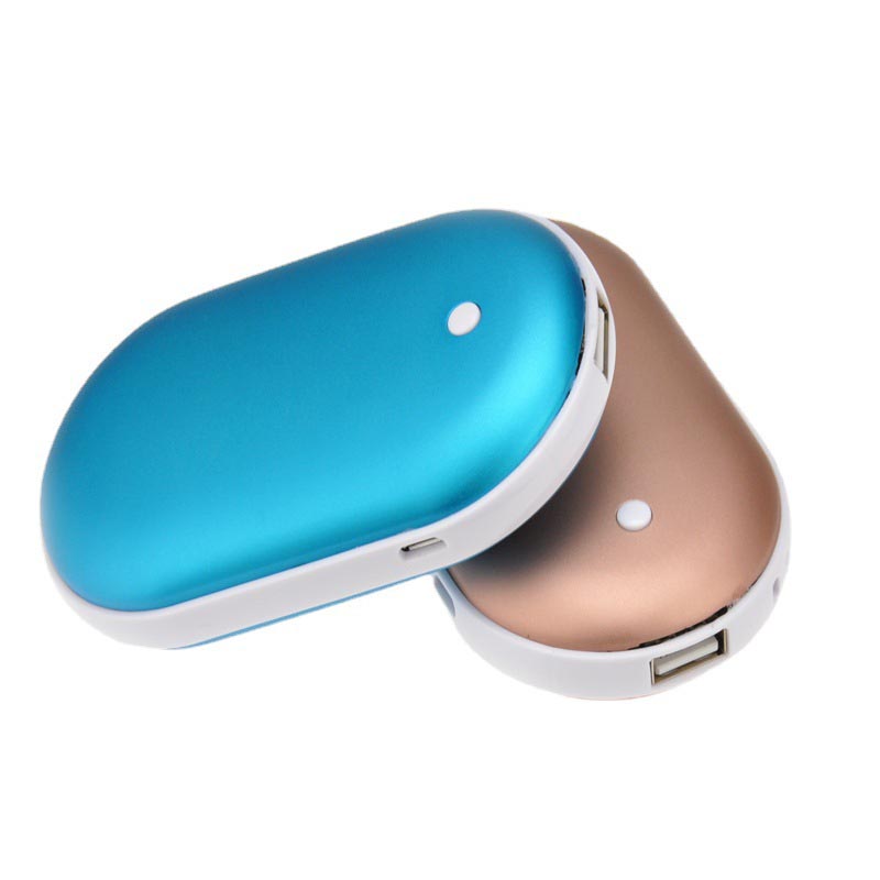 Pocket Hand Warmer Power Bank 5200mAh Double Sided Heat 2