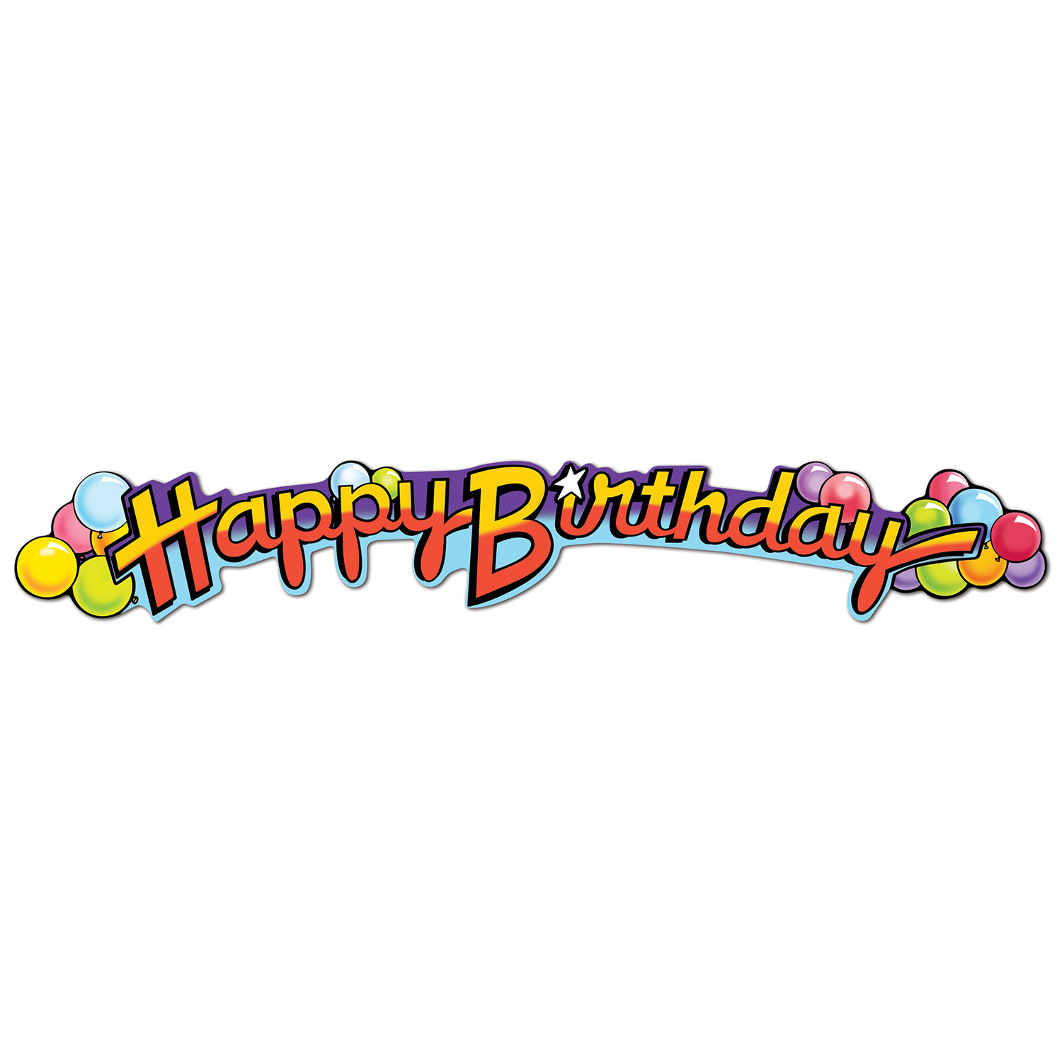 Happy Birthday Expandable Banner 2