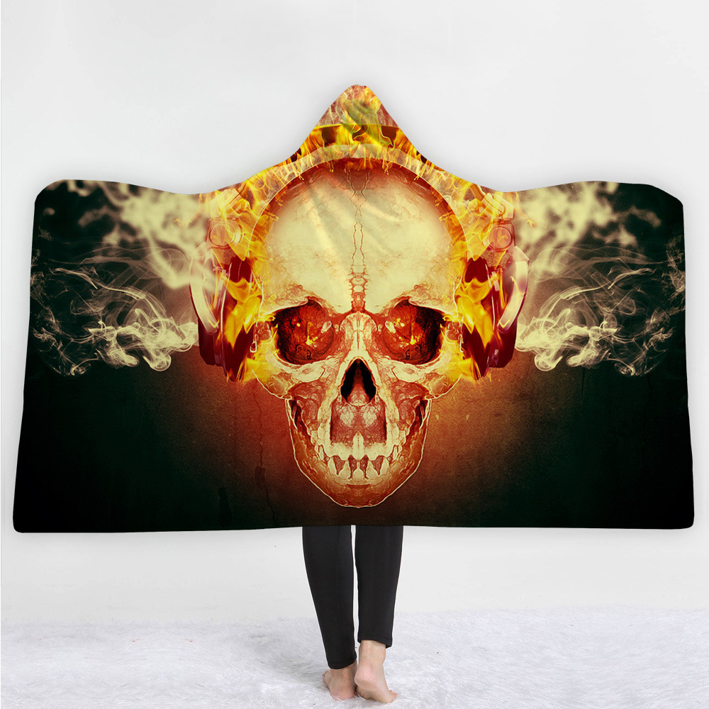 Full Color Hooded Blanket 1