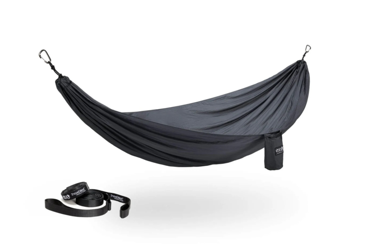 ENO TravelNest Hammock + Straps Combo - Charcoal 2