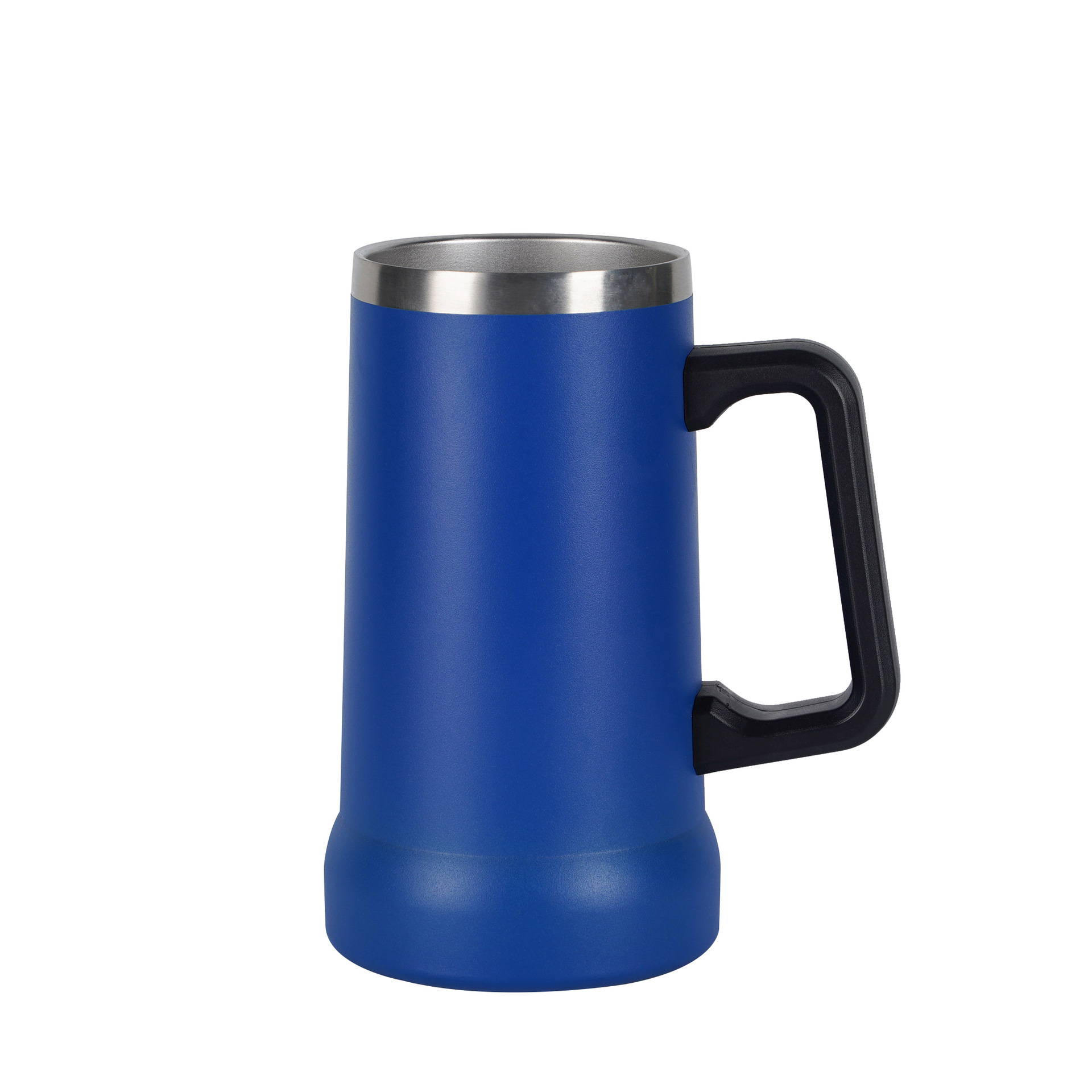 24 oz Stainless Steel Insulated Big Grip Beer Stein Mug 14