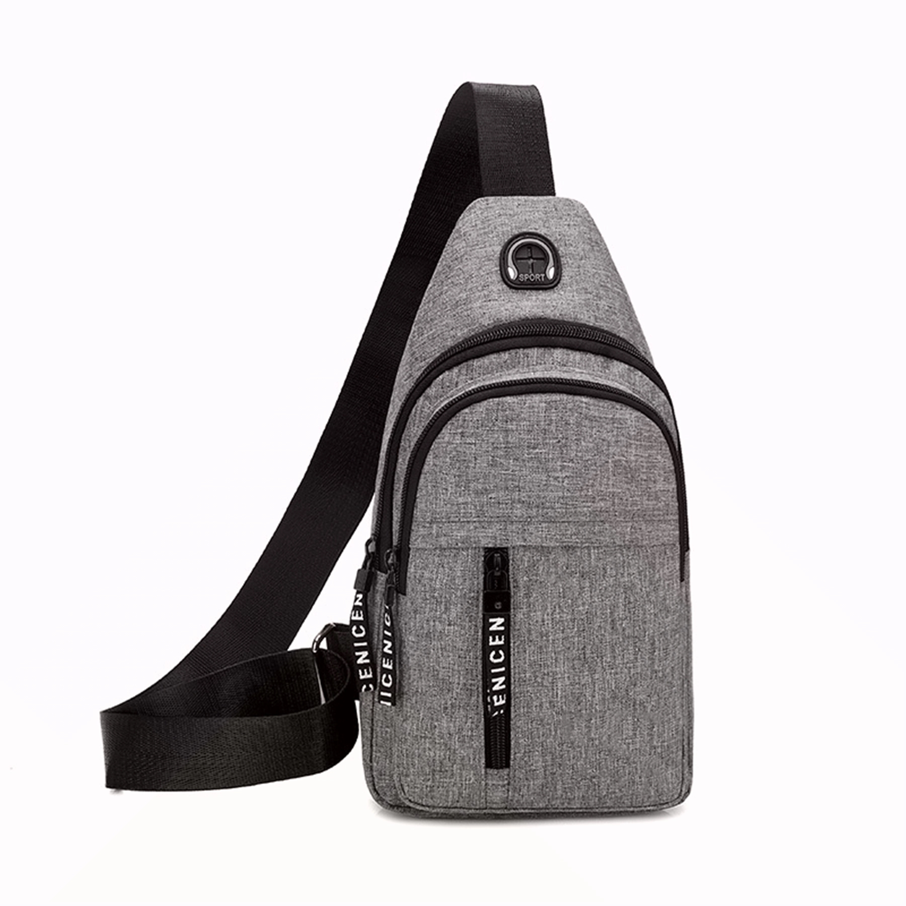 Men'S Single Shoulder Chest Bag 2