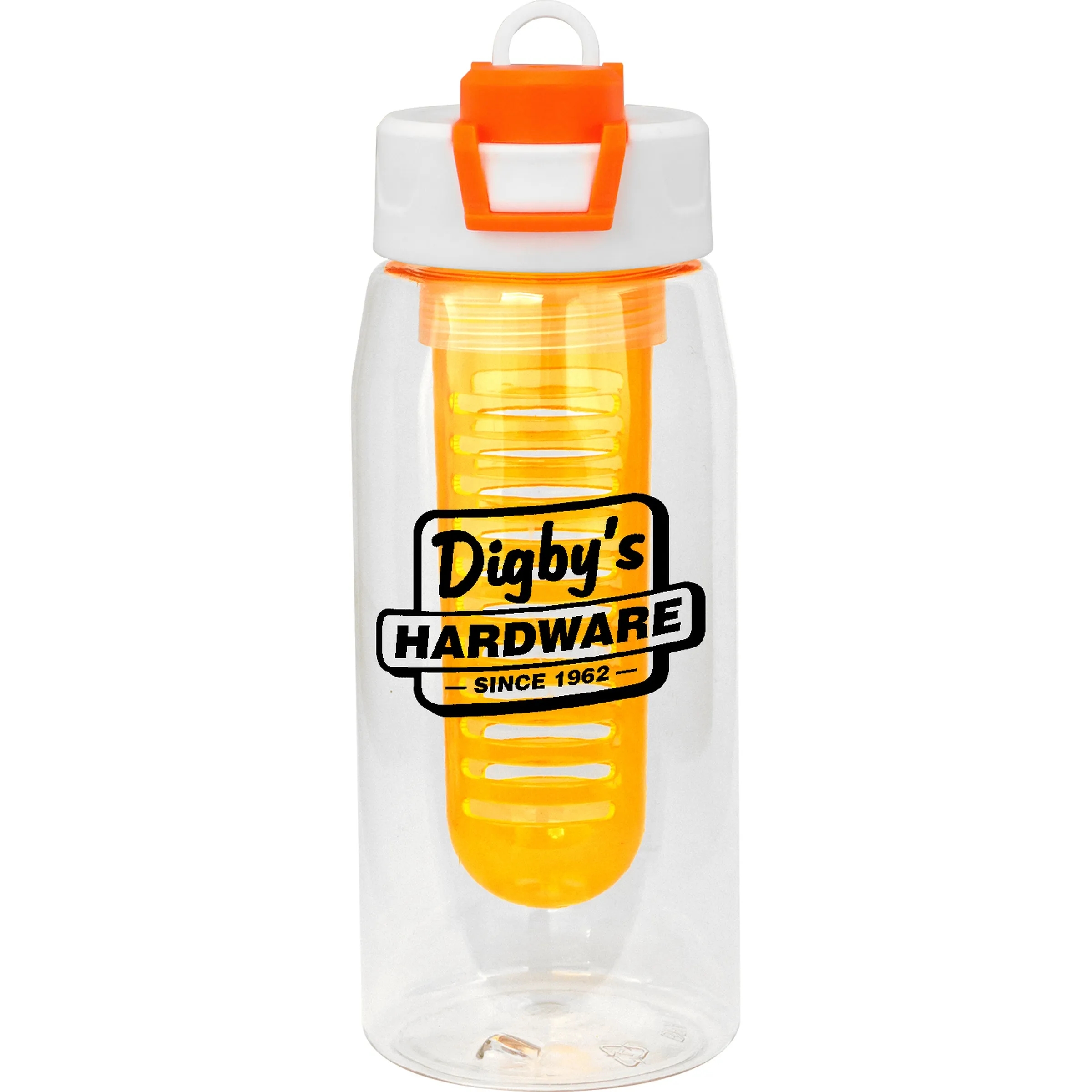 Two Tone Pop Up 25 oz. Recycled Bottle with Infuser 11