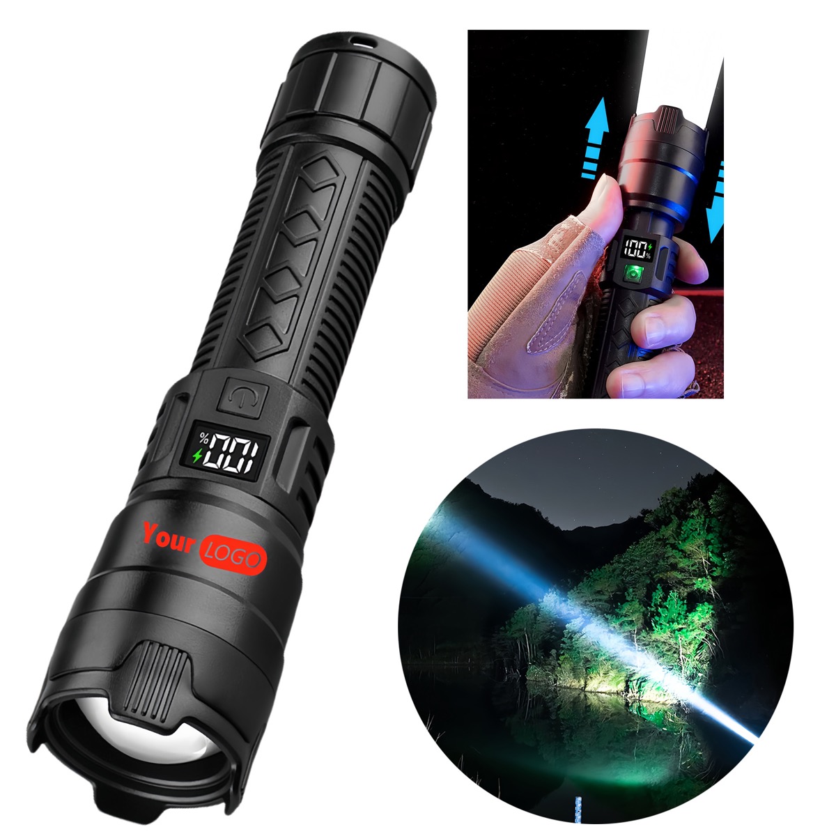 Outdoor Emergency High-brightness Flashlight 1