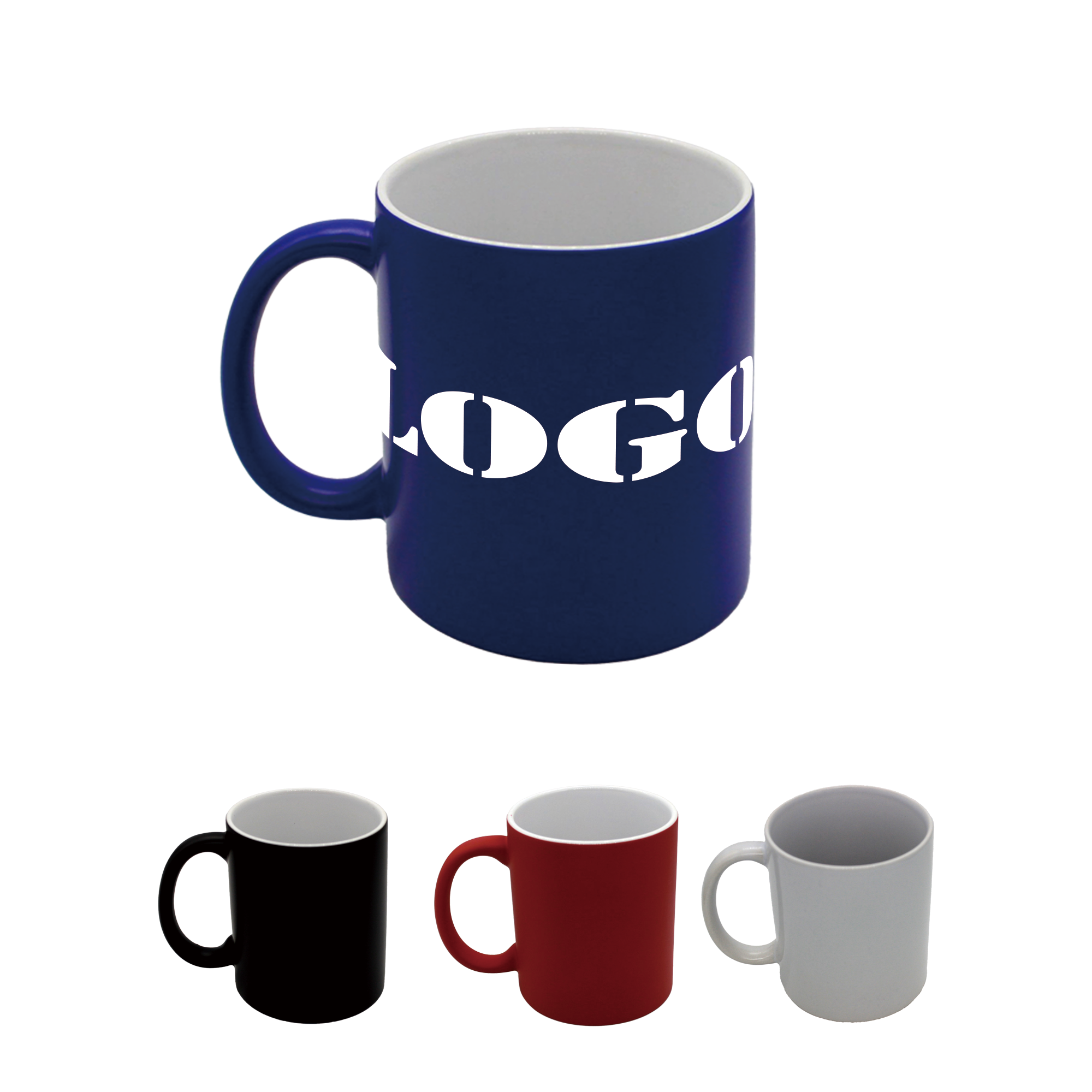 11oz Basic C Handle Ceramic Mug 2