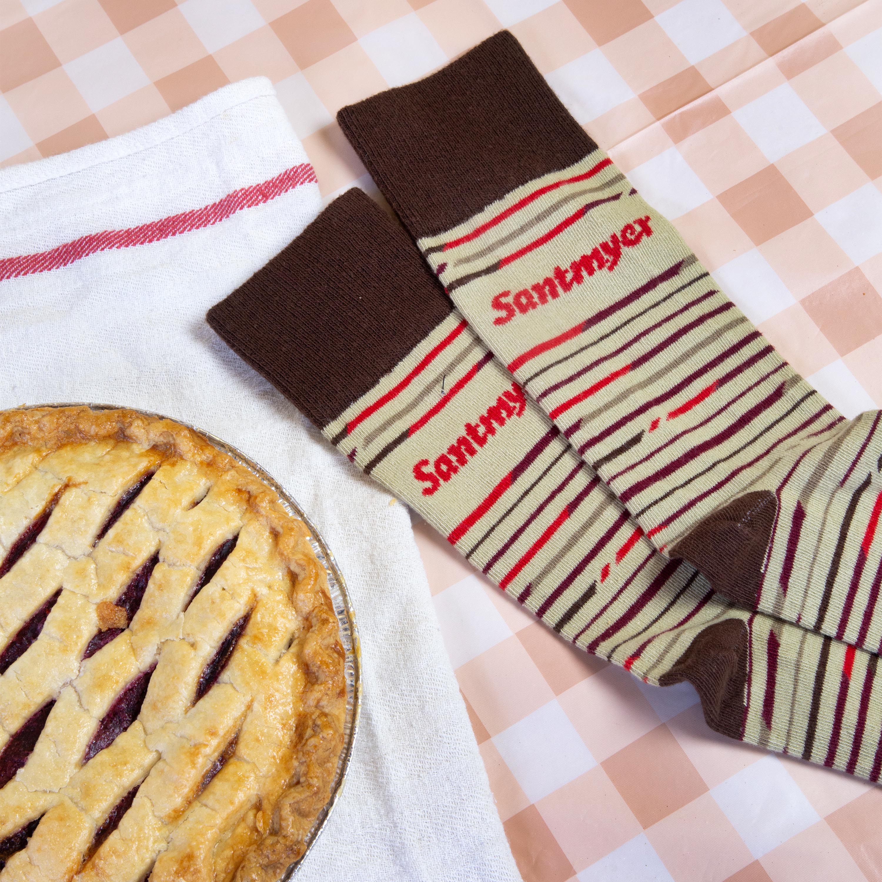 Solid Color Thanksgiving Socks - Autumn Essentials for Grateful Gatherings - American Made 2