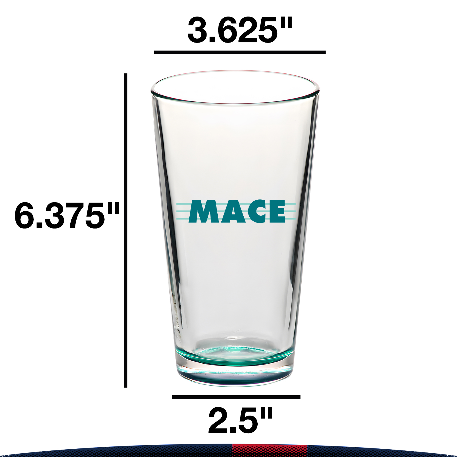 20 oz. Fobe Mixing Glasses 10