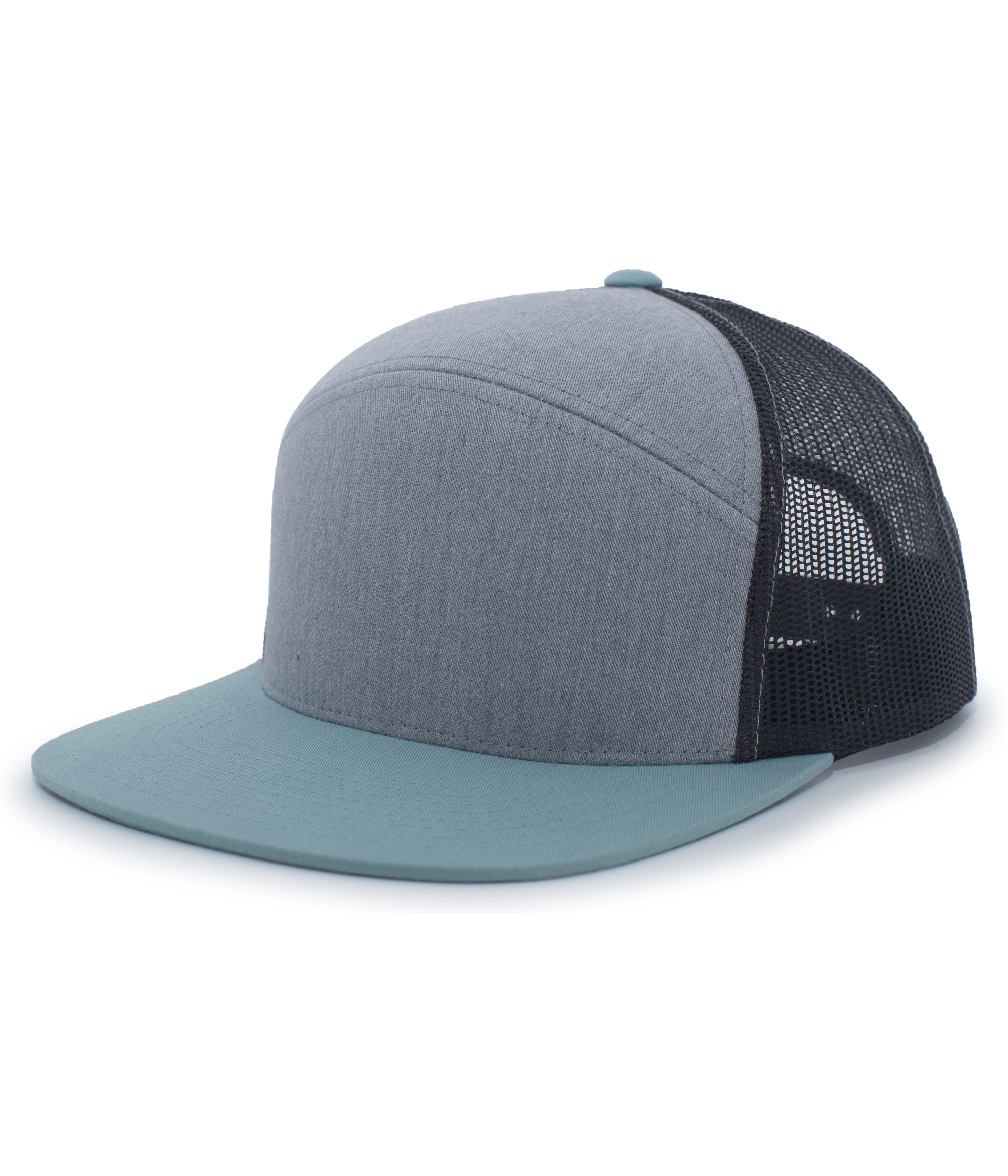 6-Panel Arch Trucker Snapback Cap 11