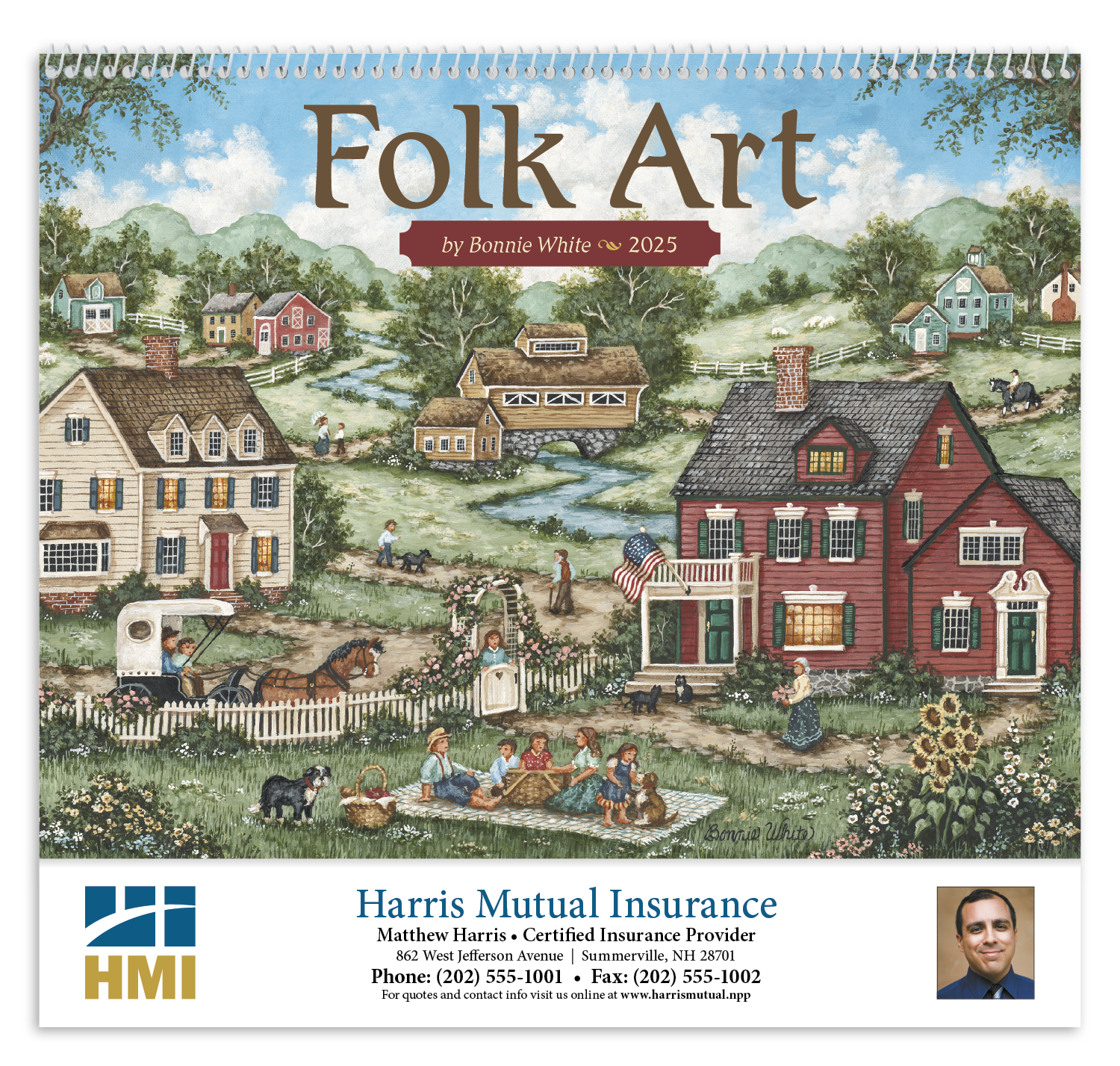 Triumph® Calendars Folk Art Calendar 24