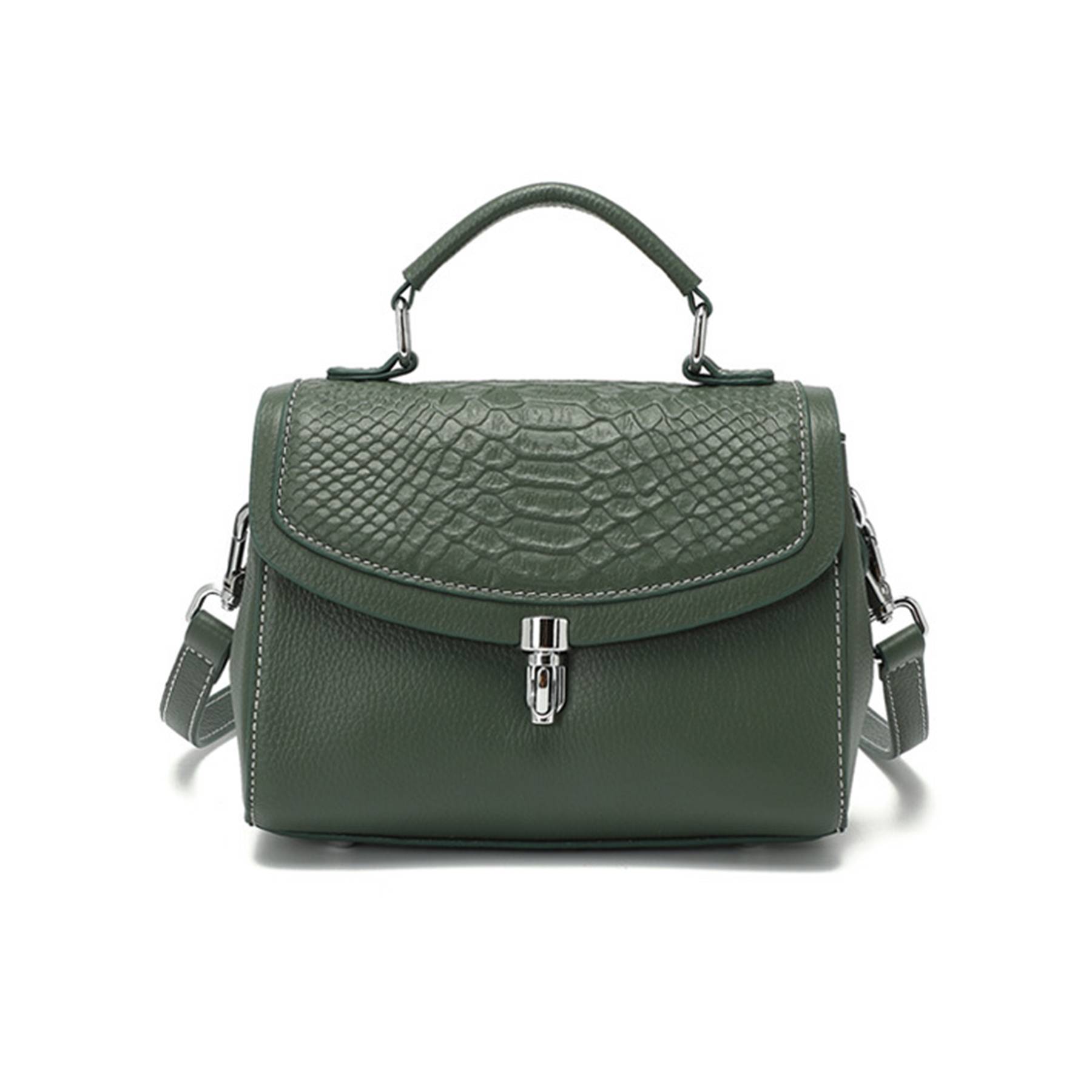 Genuine Leather Casual shoulder cross-body women's bag 5