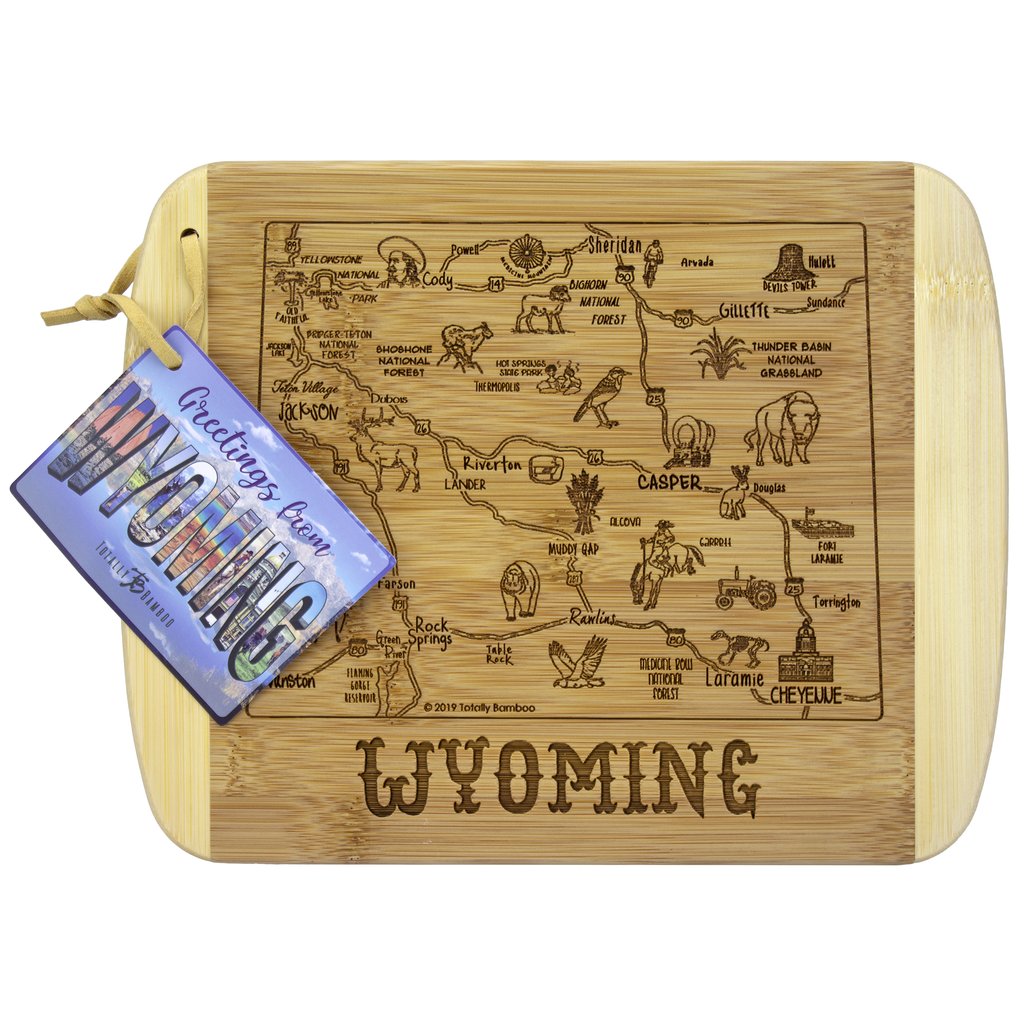 A Slice of Life Wyoming Serving & Cutting Board 5