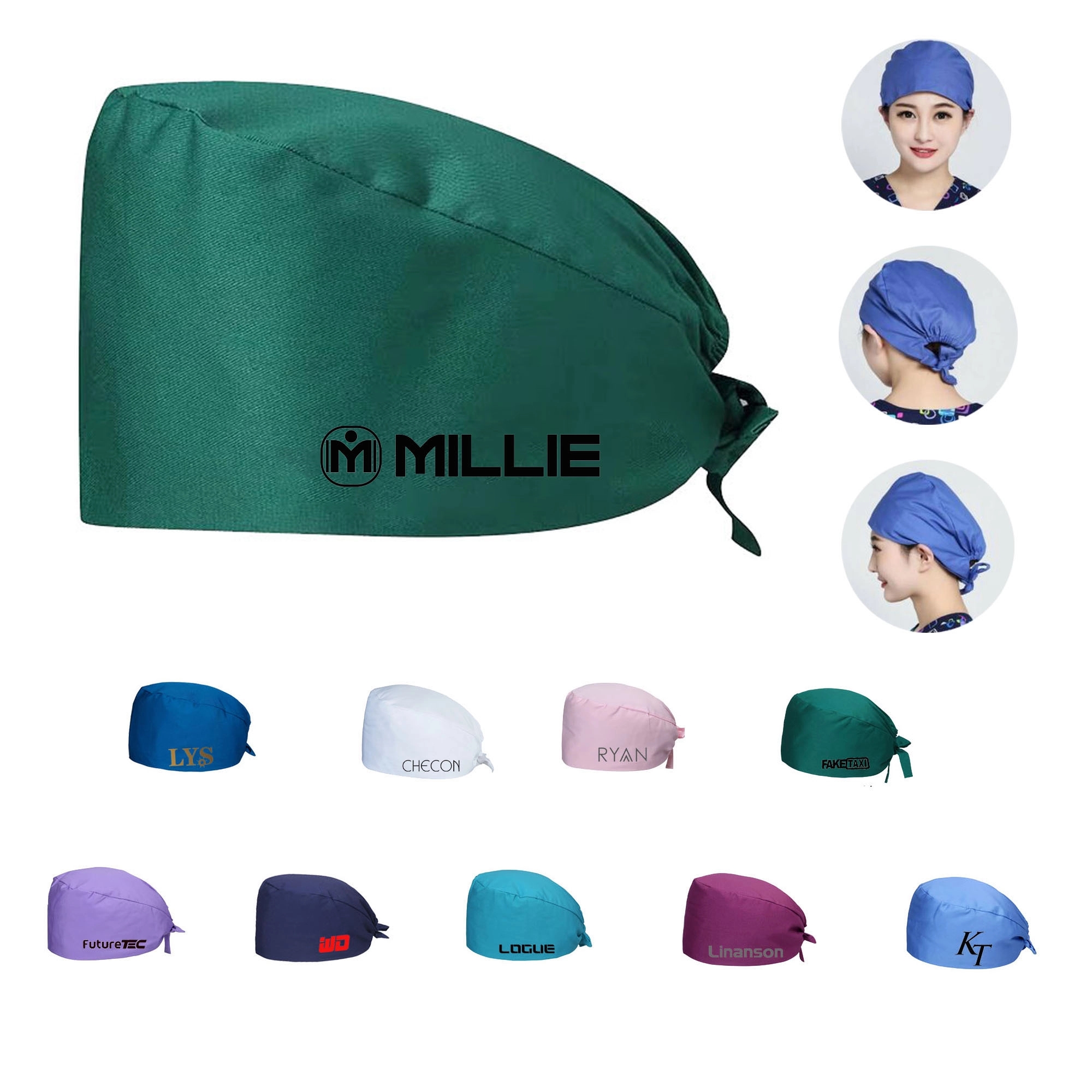 Blend Adjustable Nurse Cap 2