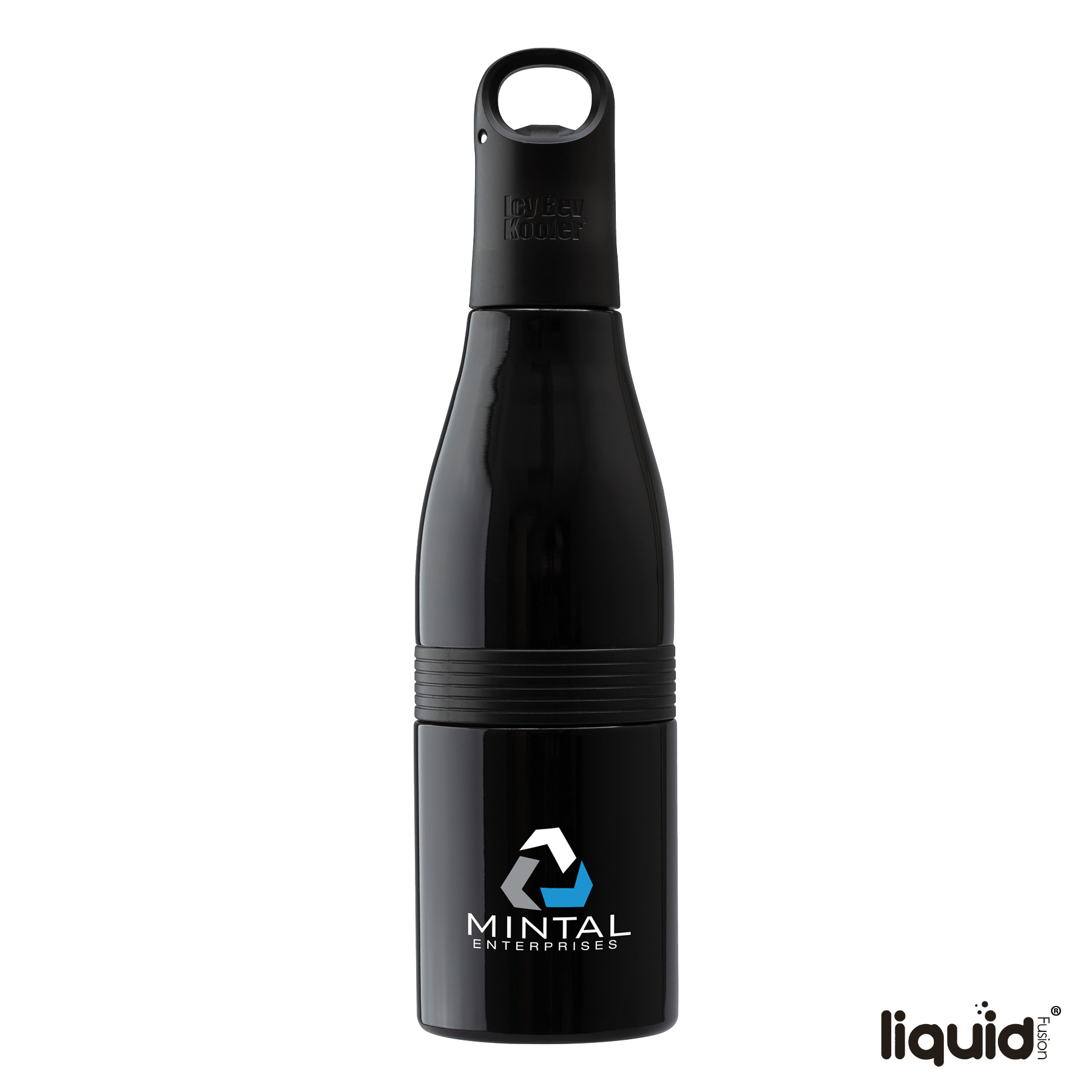 Liquid Fusion® Icy Bev Kooler® 22 oz. 3-In-1 Double Wall Stainless Steel Bottle 60