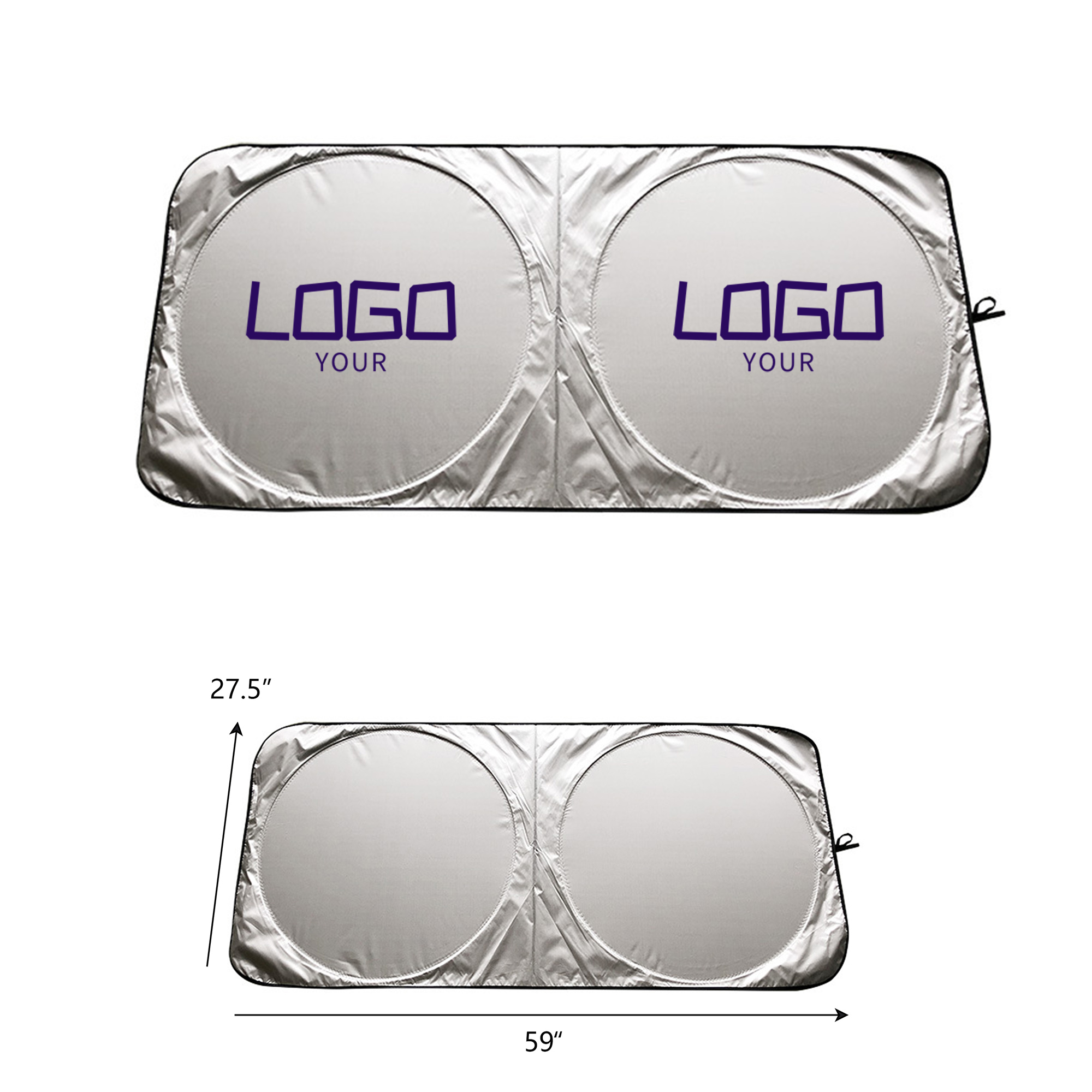 Collapsible Car Windshield Sun Shield 2