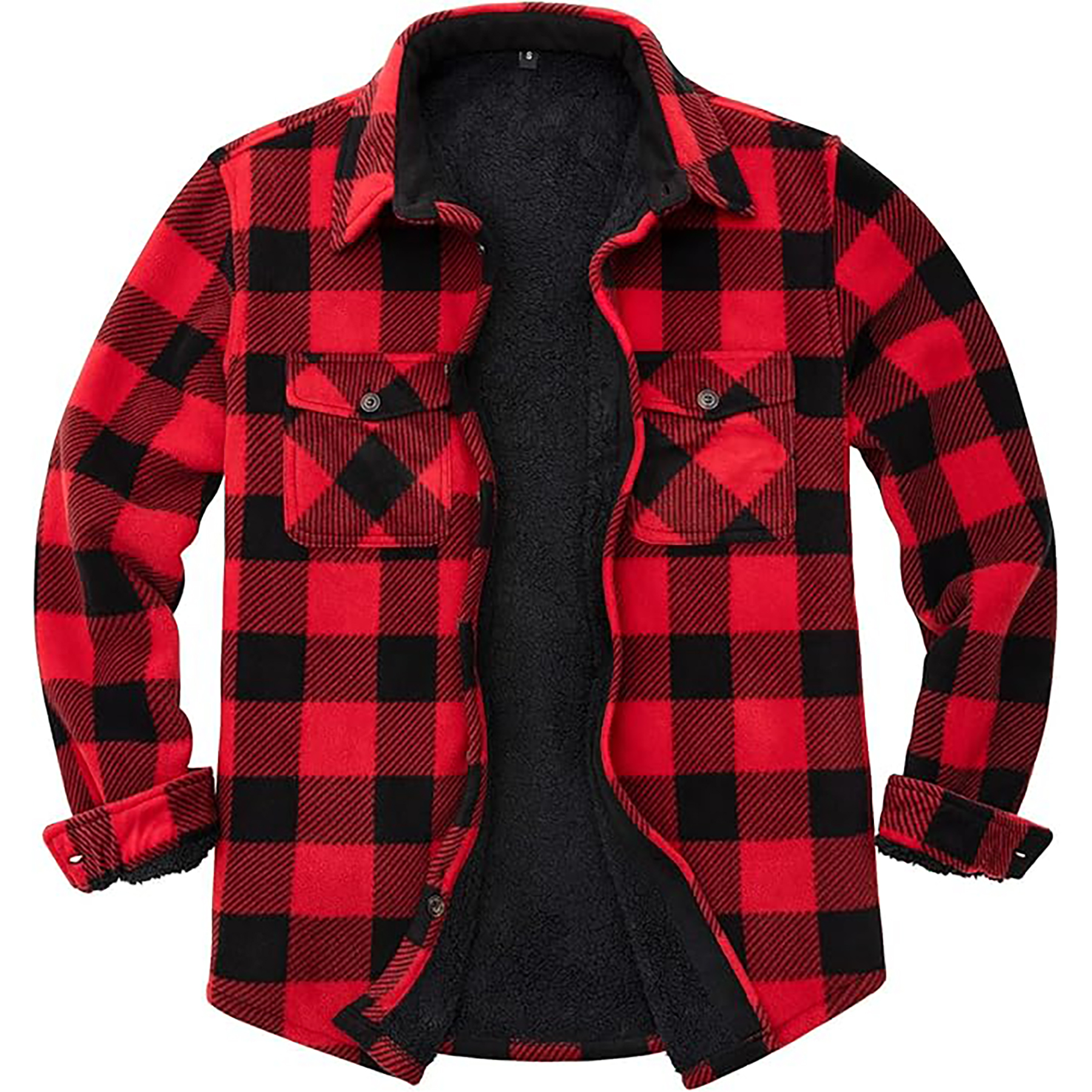 Men's Flannel Shirt Jacket 16
