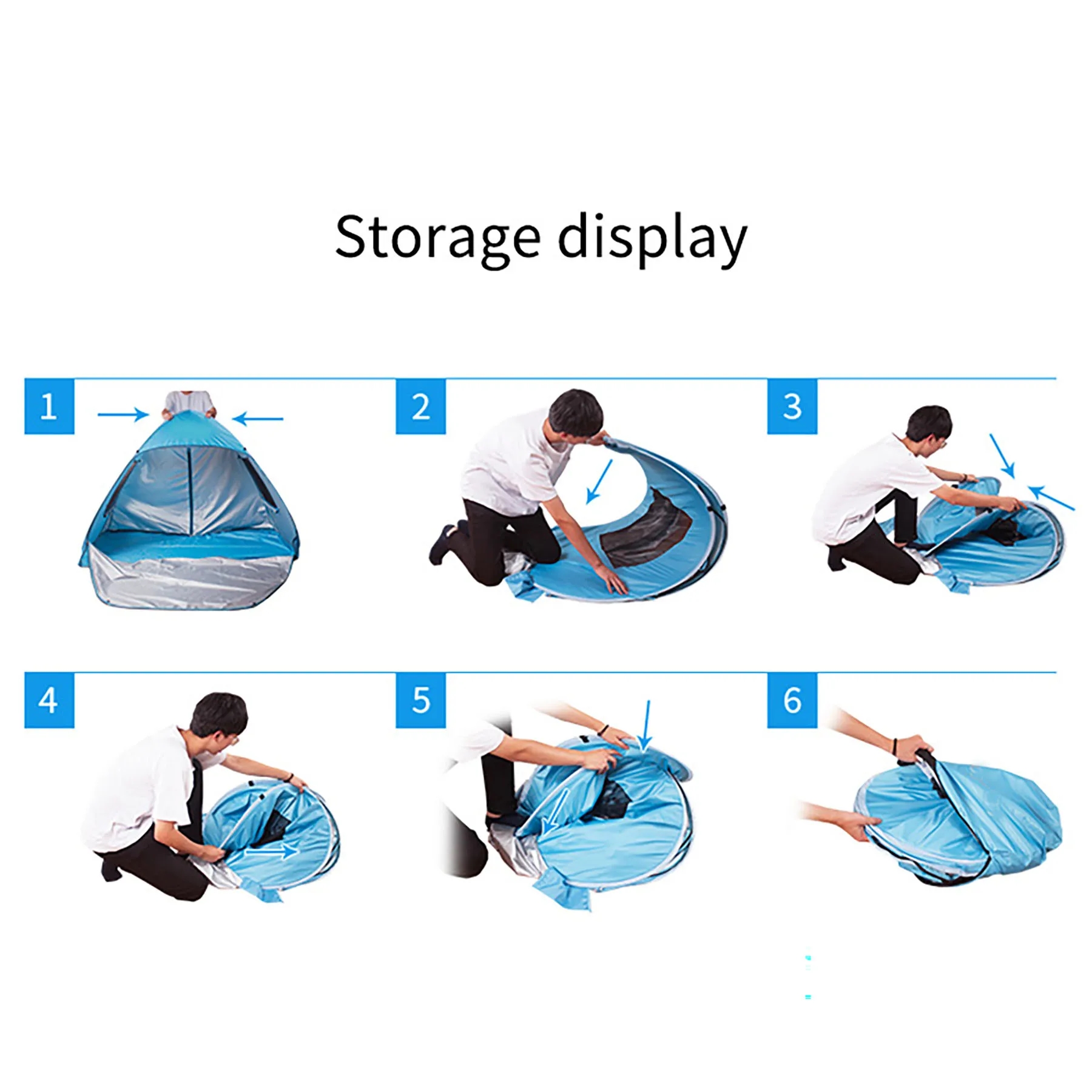Portable Pop Up Beach Tent 13