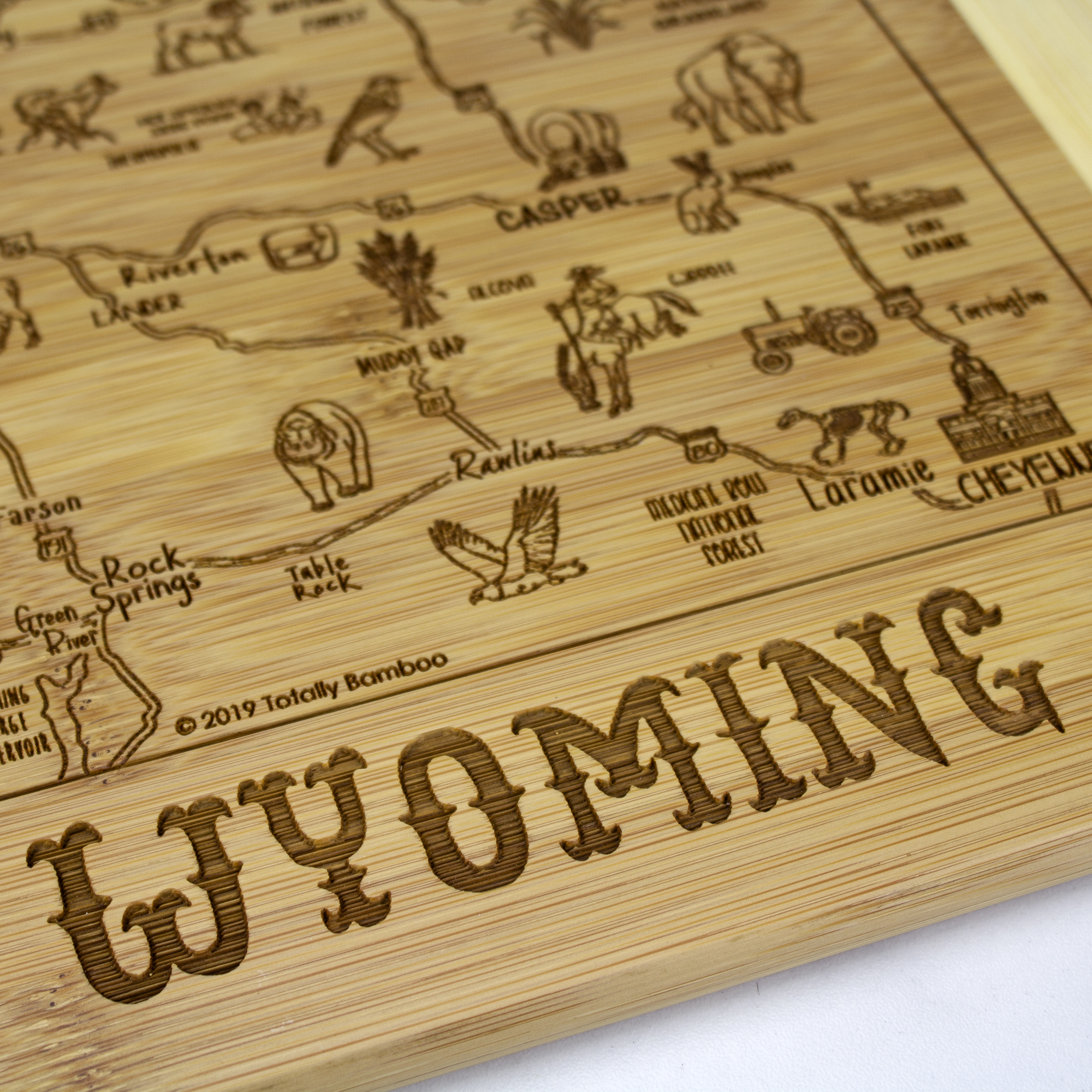 A Slice of Life Wyoming Serving & Cutting Board 4