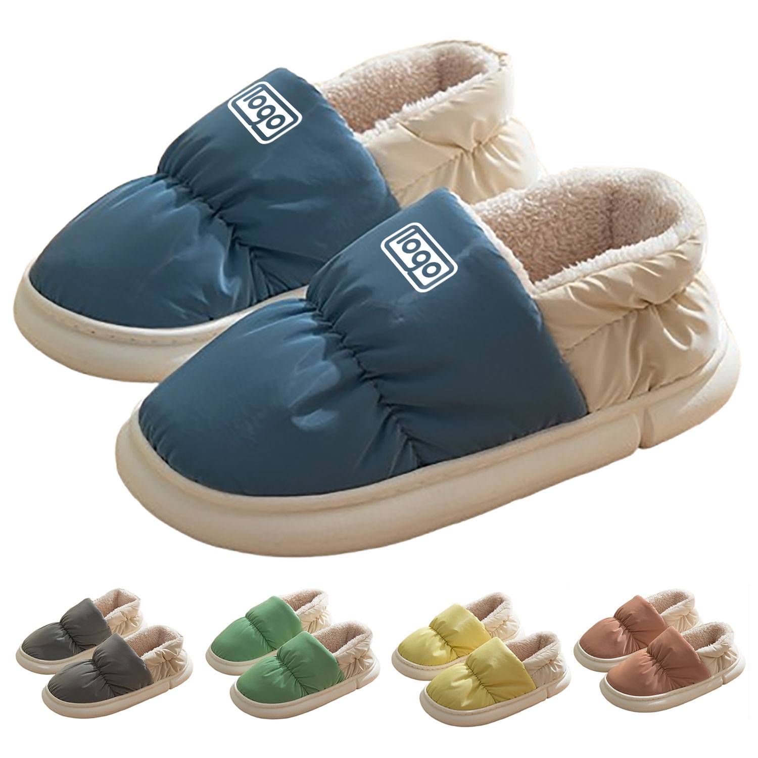 Thick Plush House Slippers 1