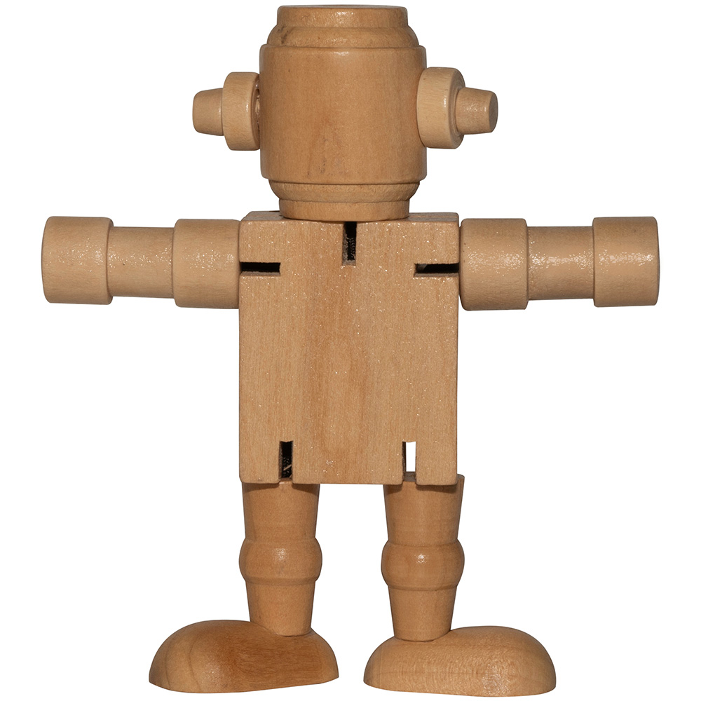 Mini Wood Robot 5