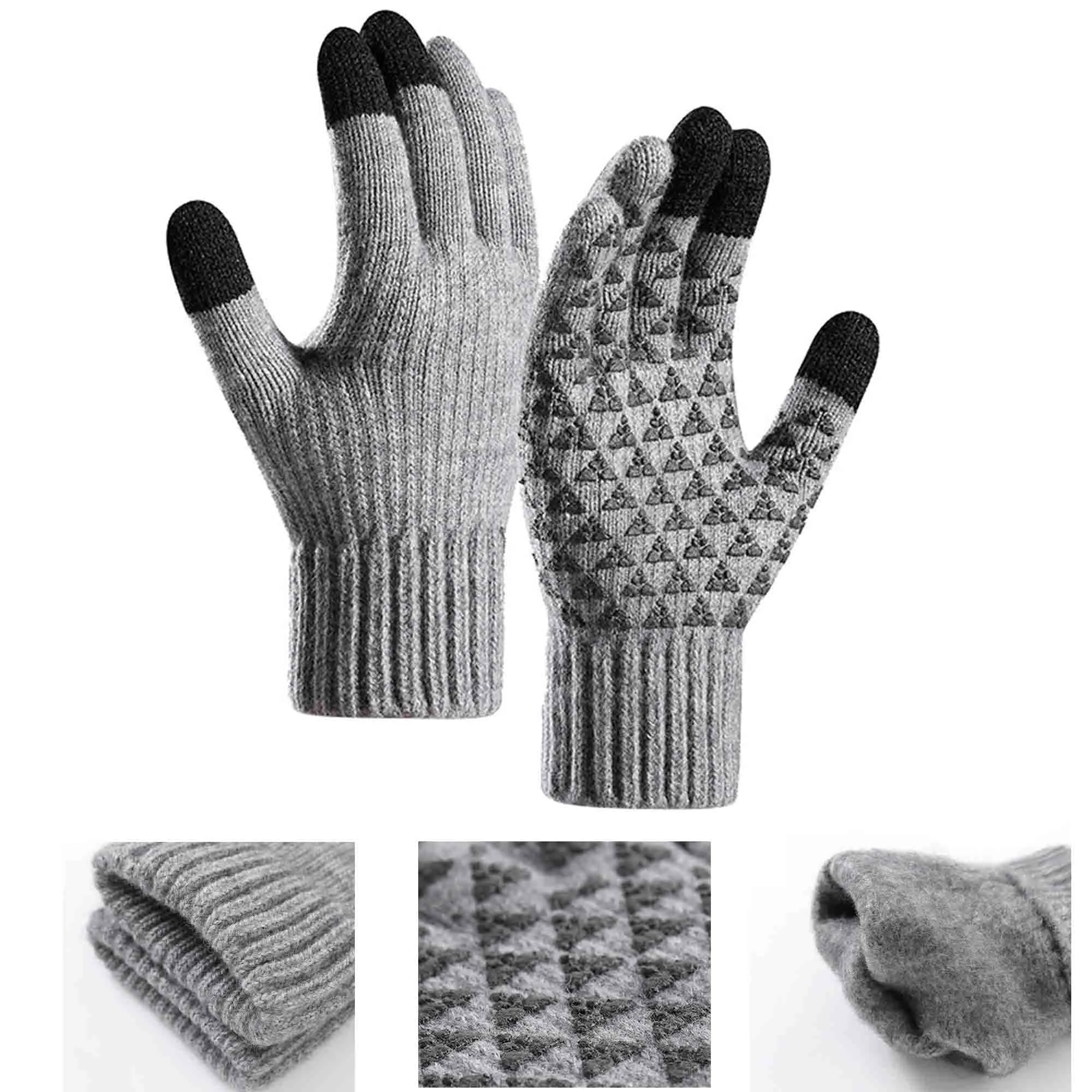 Five Finger Touch Screen Gloves 5