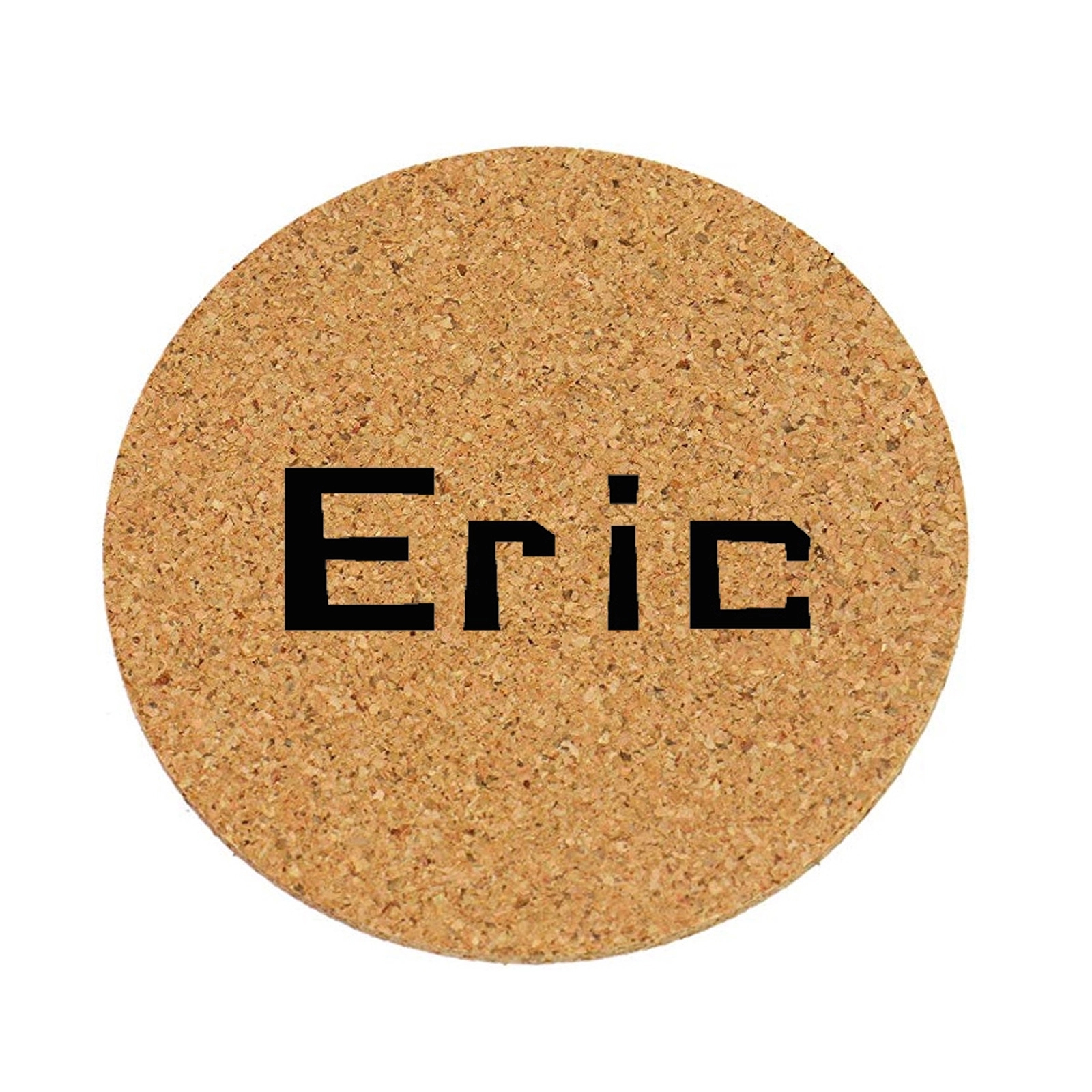 4" Round Cork Coaster 2