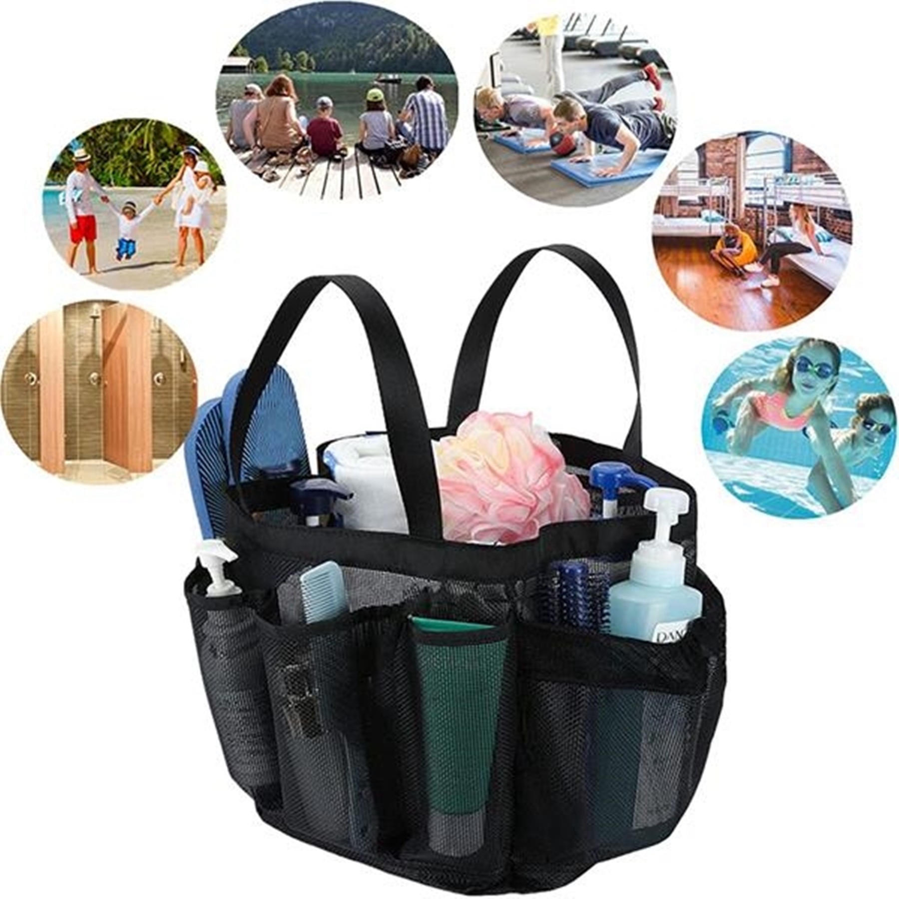 Mesh Travel Wash Bag 2