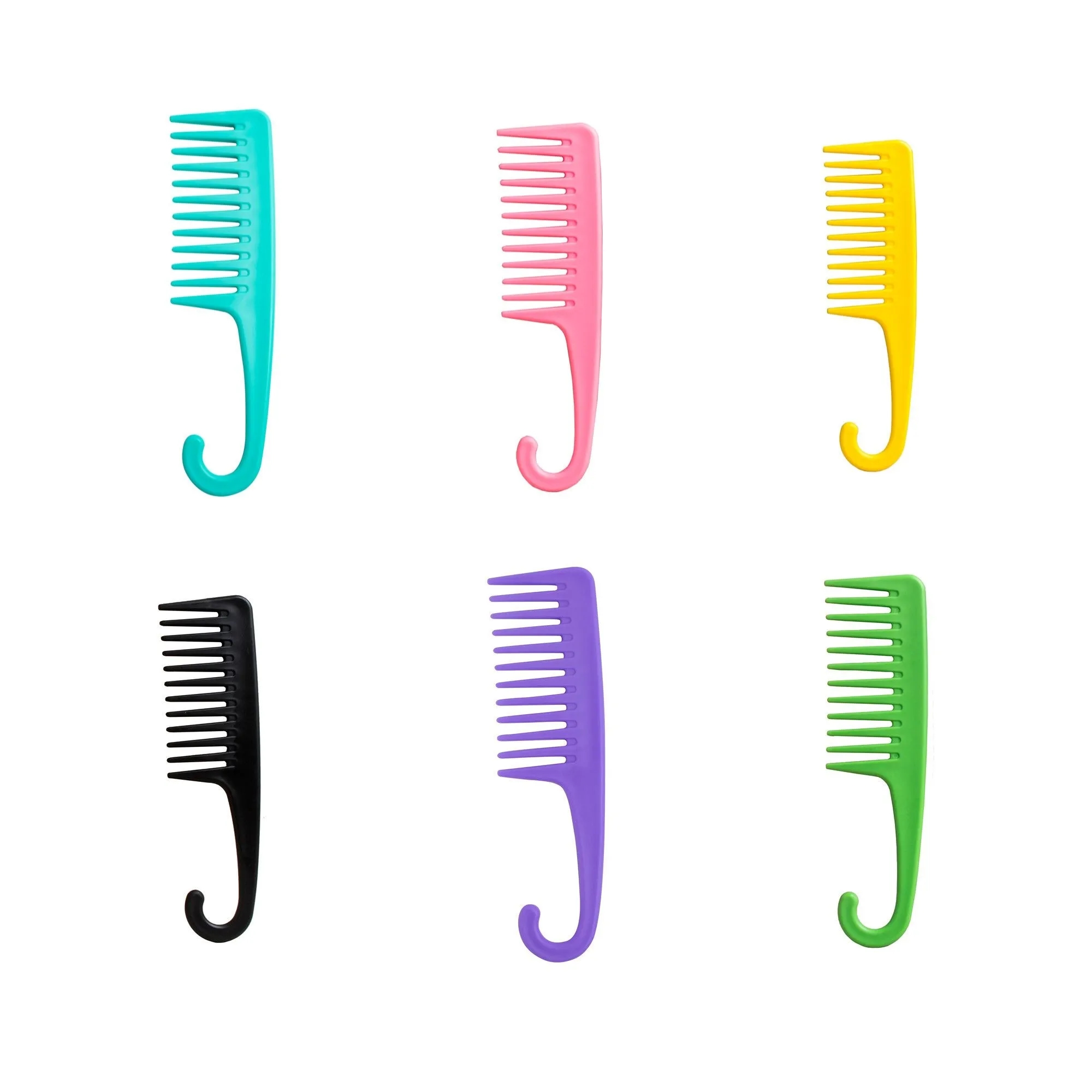 Wide Tooth Shower Comb With Hook 4