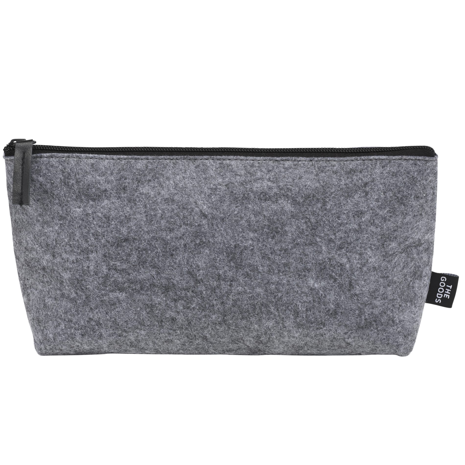 THE GOODS™ Recycled Felt Zippered Pouch 13
