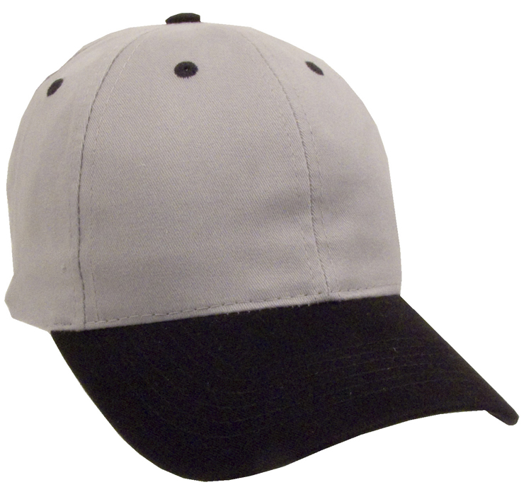 2-Tone Brushed Cotton Twill Cap 7