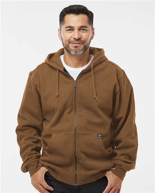 Men's Crossfire Heavyweight Power Fleece Hooded Jacket with Thermal Lining - 7033 13