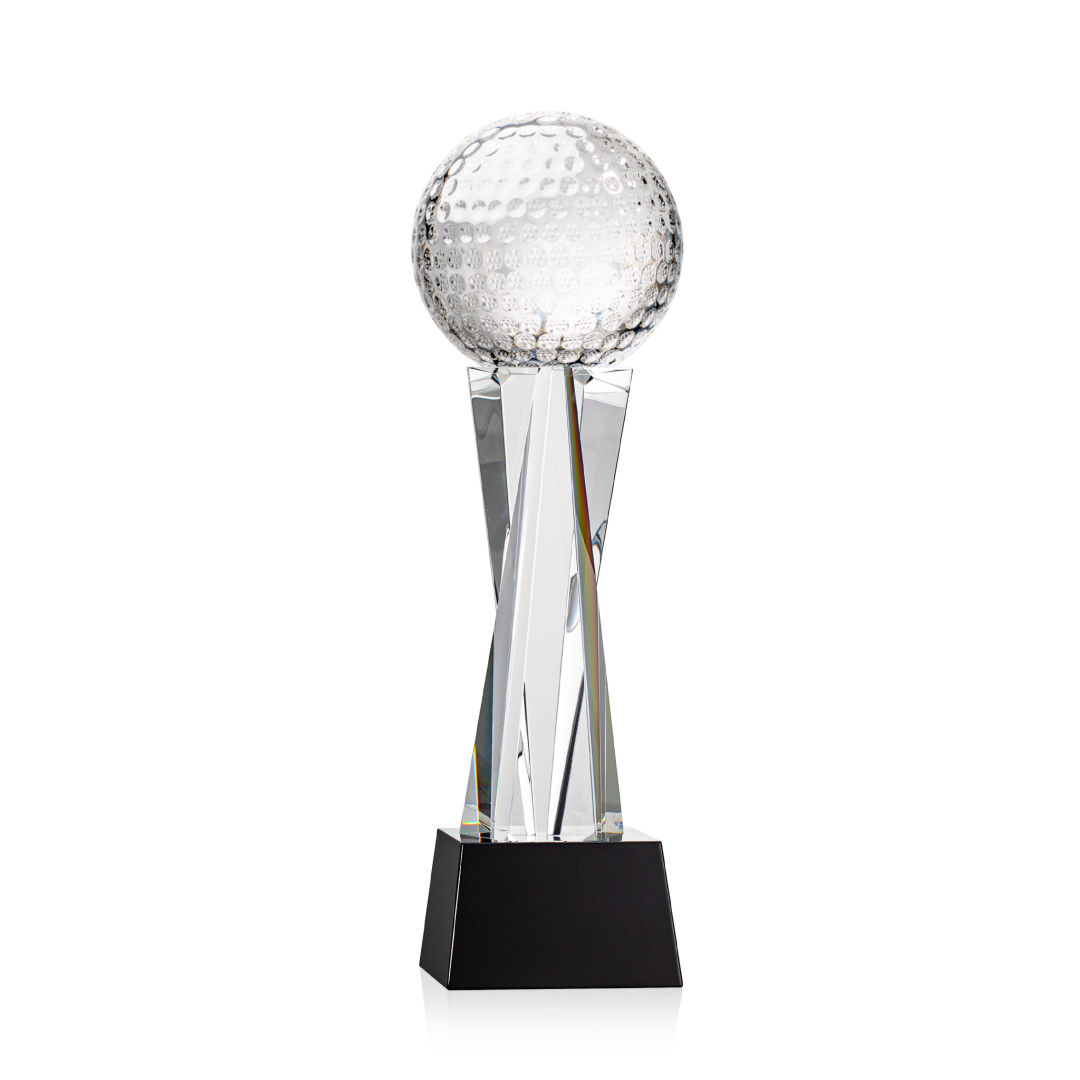Golf Ball Award on Grafton Base - Black 4