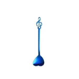 5.31 Inch Music Note Heart Shaped Spoon 9
