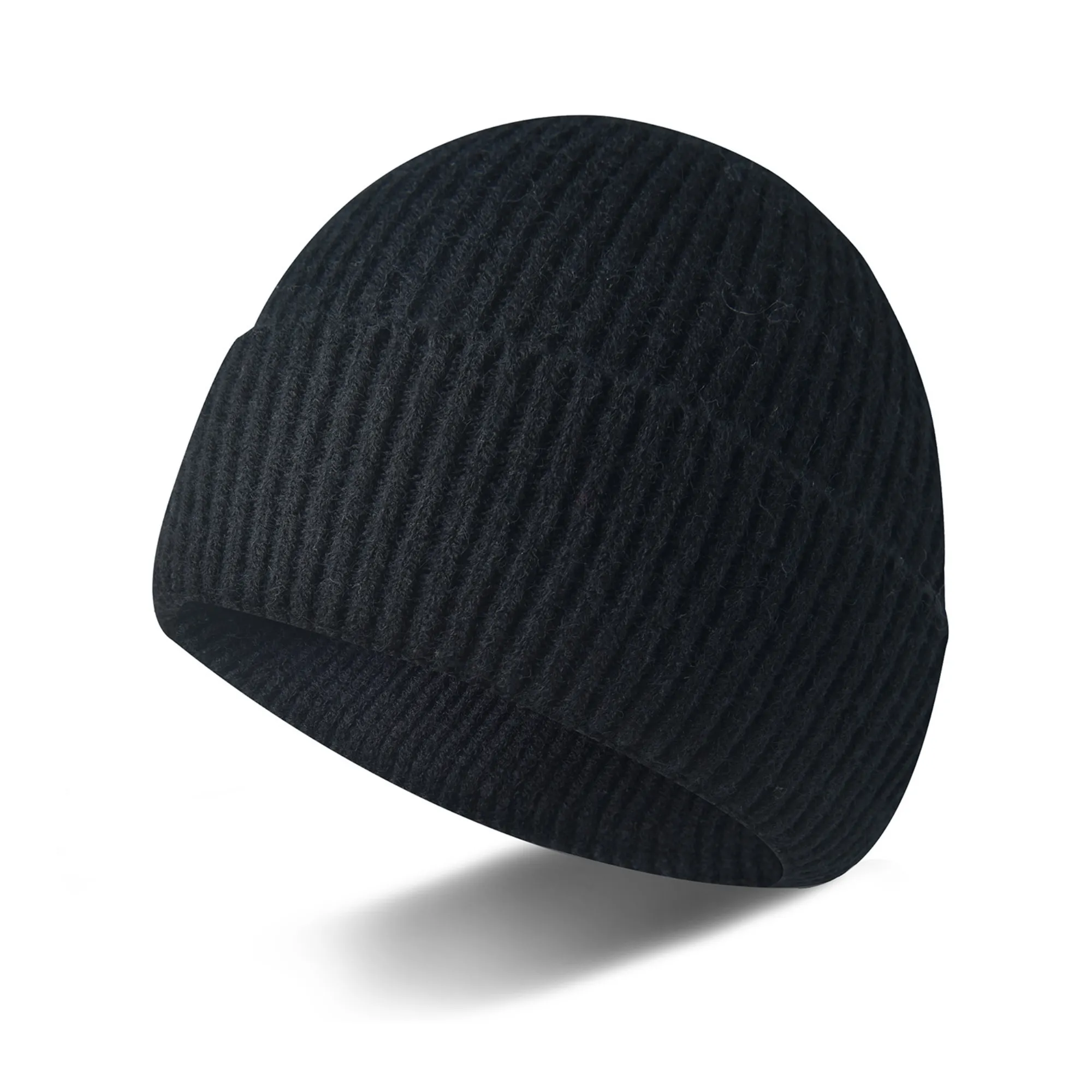 Autumn Winter Integrated Knitted Warm Cold-Proof Beanie 5