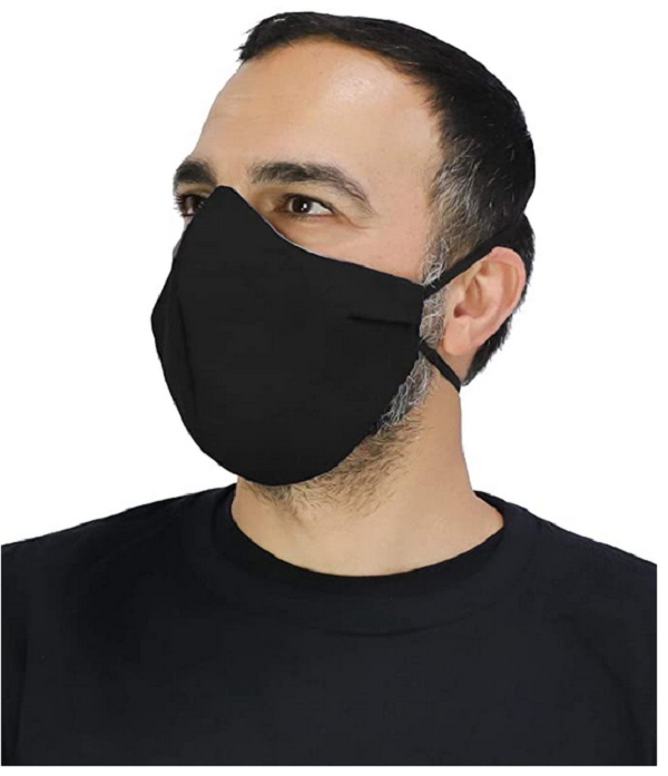 Face Mask with Overhead Loops 3