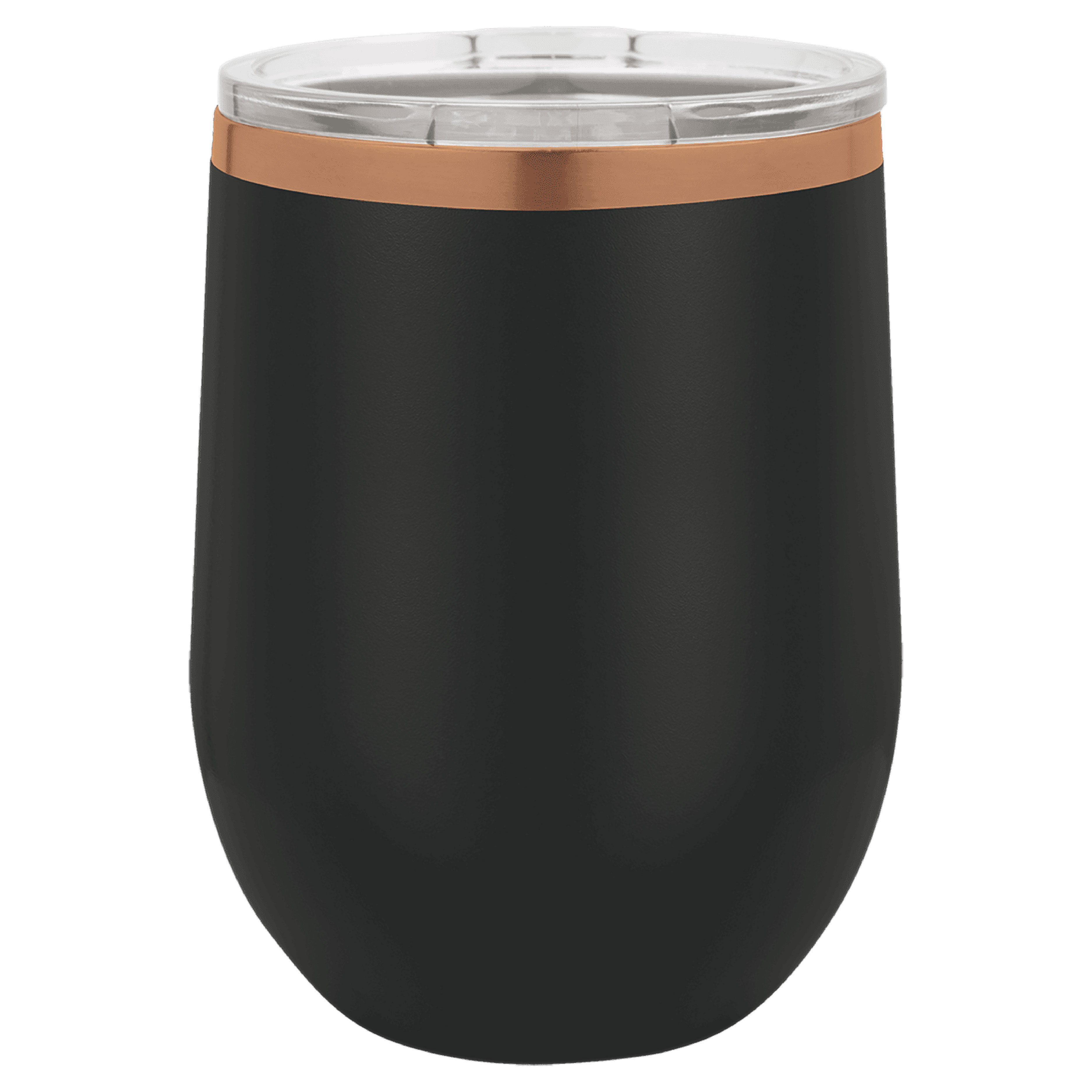 Polar Camel 12 Oz. ION-Plated Rose Gold Stemless Wine Tumbler 9