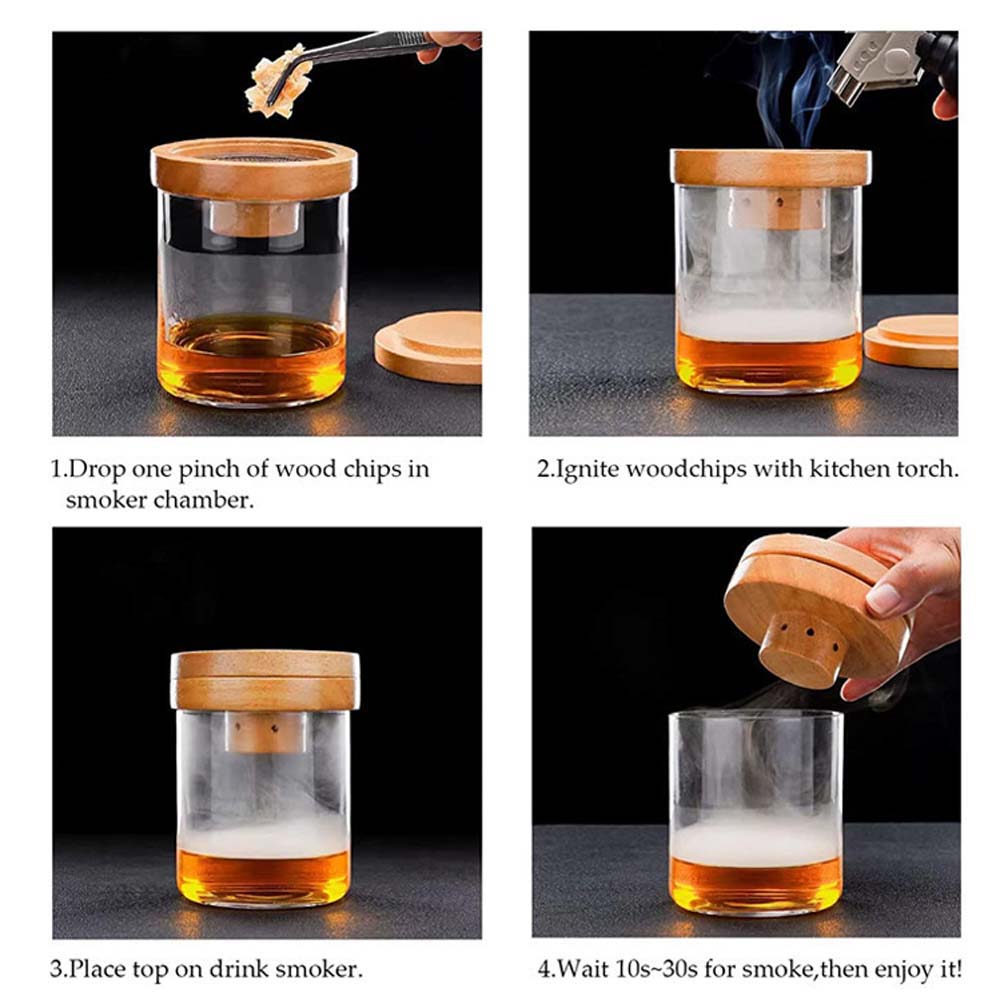 Wooden Classical Coctail Smoker 4