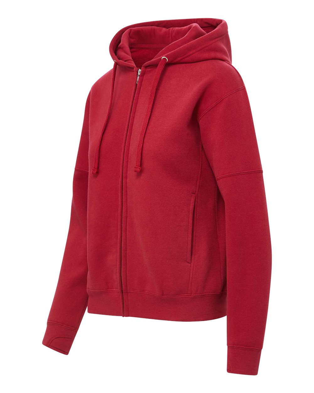 Women's Vintage Fleece Hooded Full-Zip Sweatshirt - W25165 28