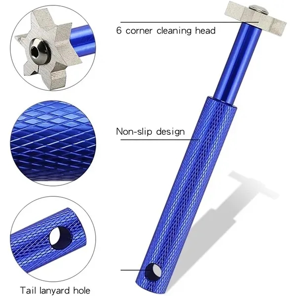Hex Golf Club Groove Sharpener - Spin & Accuracy 6