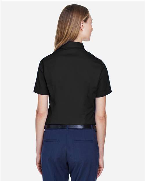 Women's Optimum Short Sleeve Twill Shirt - 78194 10