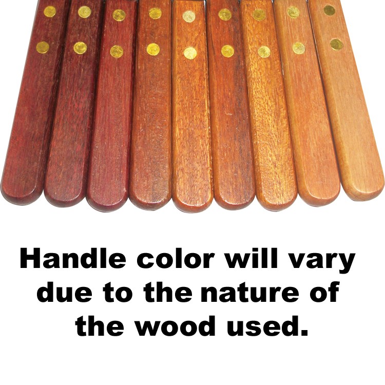 Wood Handle Solid Spatula 4