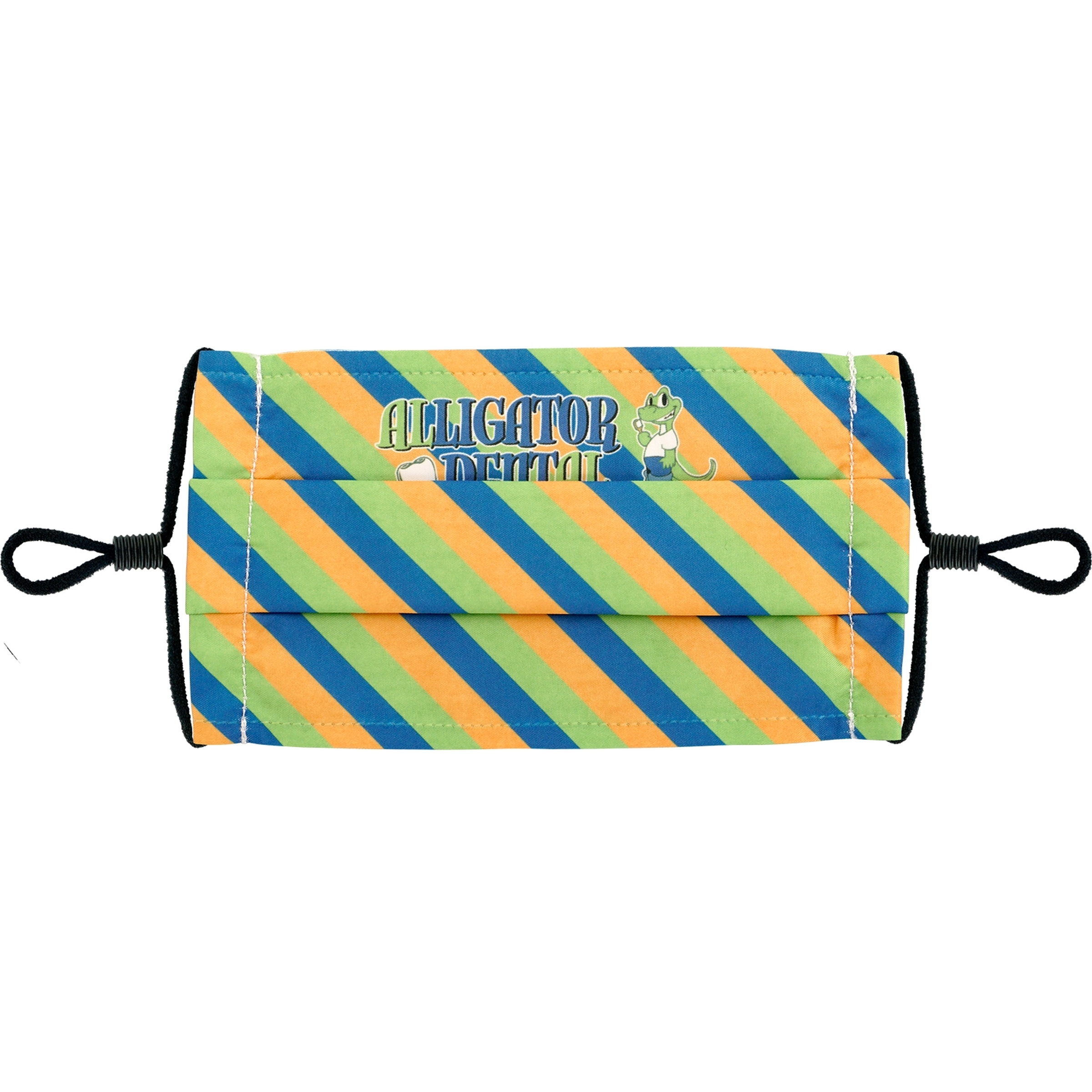 Single Pleat Full Color Fabric Face Mask 5