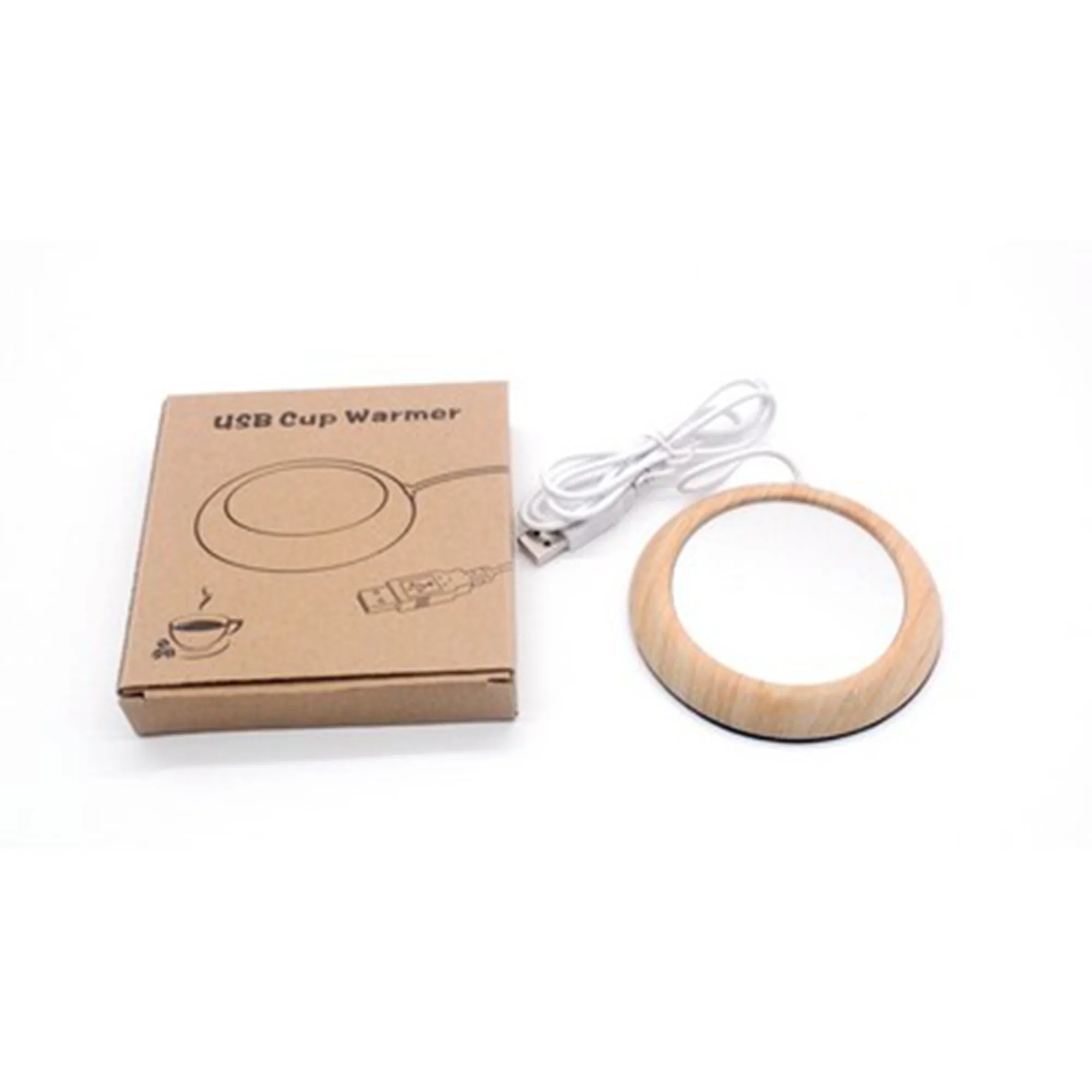 Wooden USB Coffee Mug Warmer 2