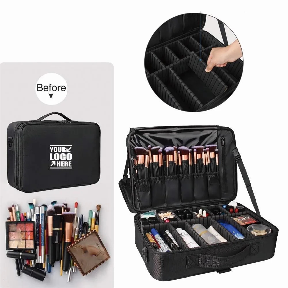 Large Capacity Makeup Case Cosmetic Organizer 6