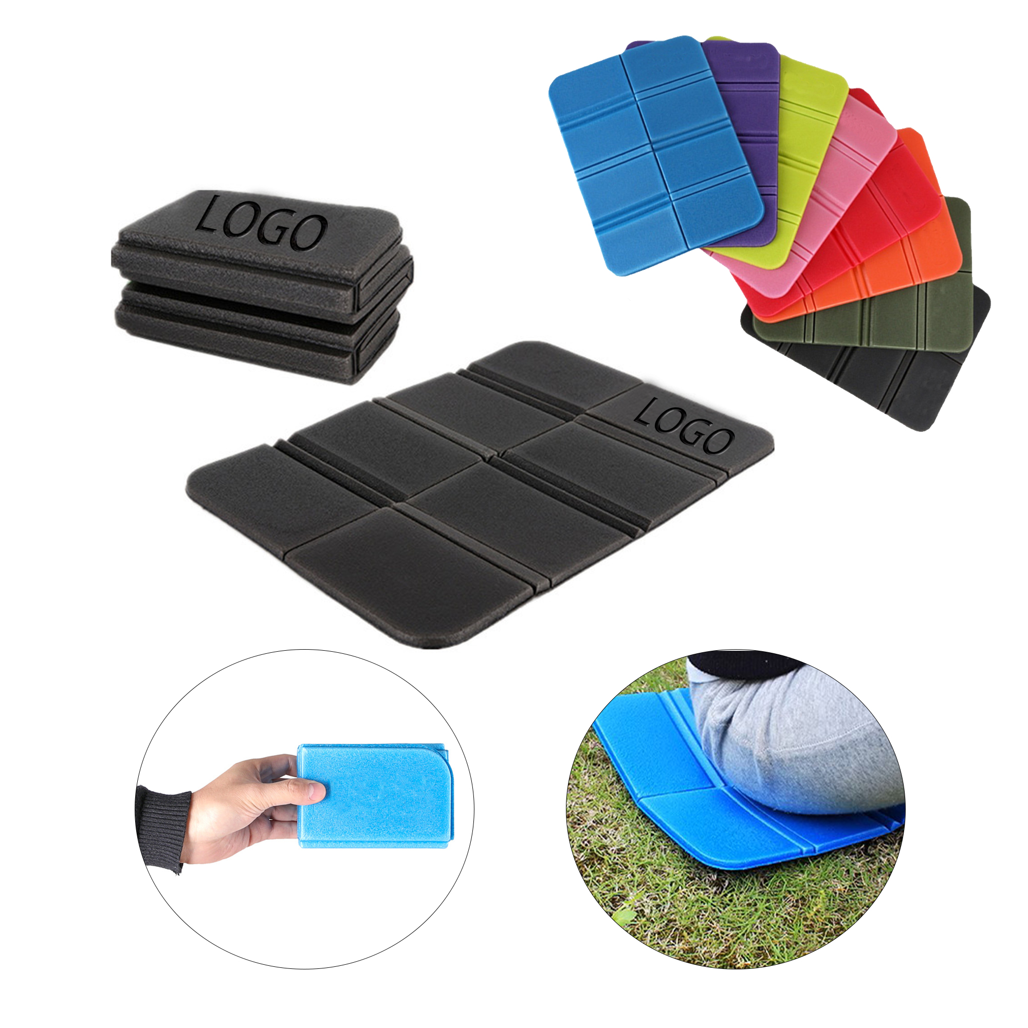 MOQ:100pcs Outdoor Foldable XPE Seat Cushion 1
