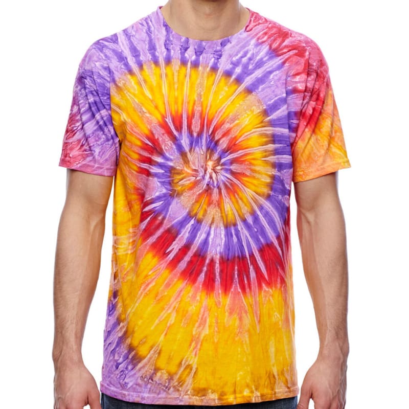 Tie-Dye 5.4 Oz., 100% Cotton Tie-Dyed T-Shirt 20